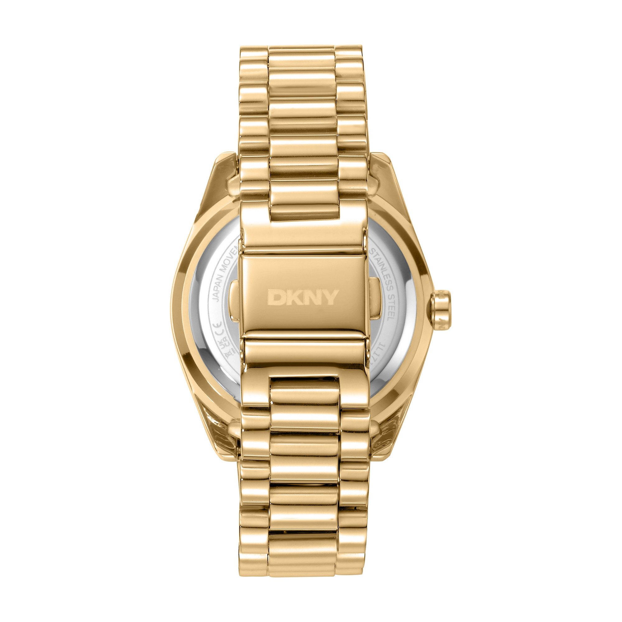 DKNY Quarzuhr Mulit Function Watch DK1L171M0065, Armbanduhr, Damenuhr, Edelstahlarmband, analog, Tag