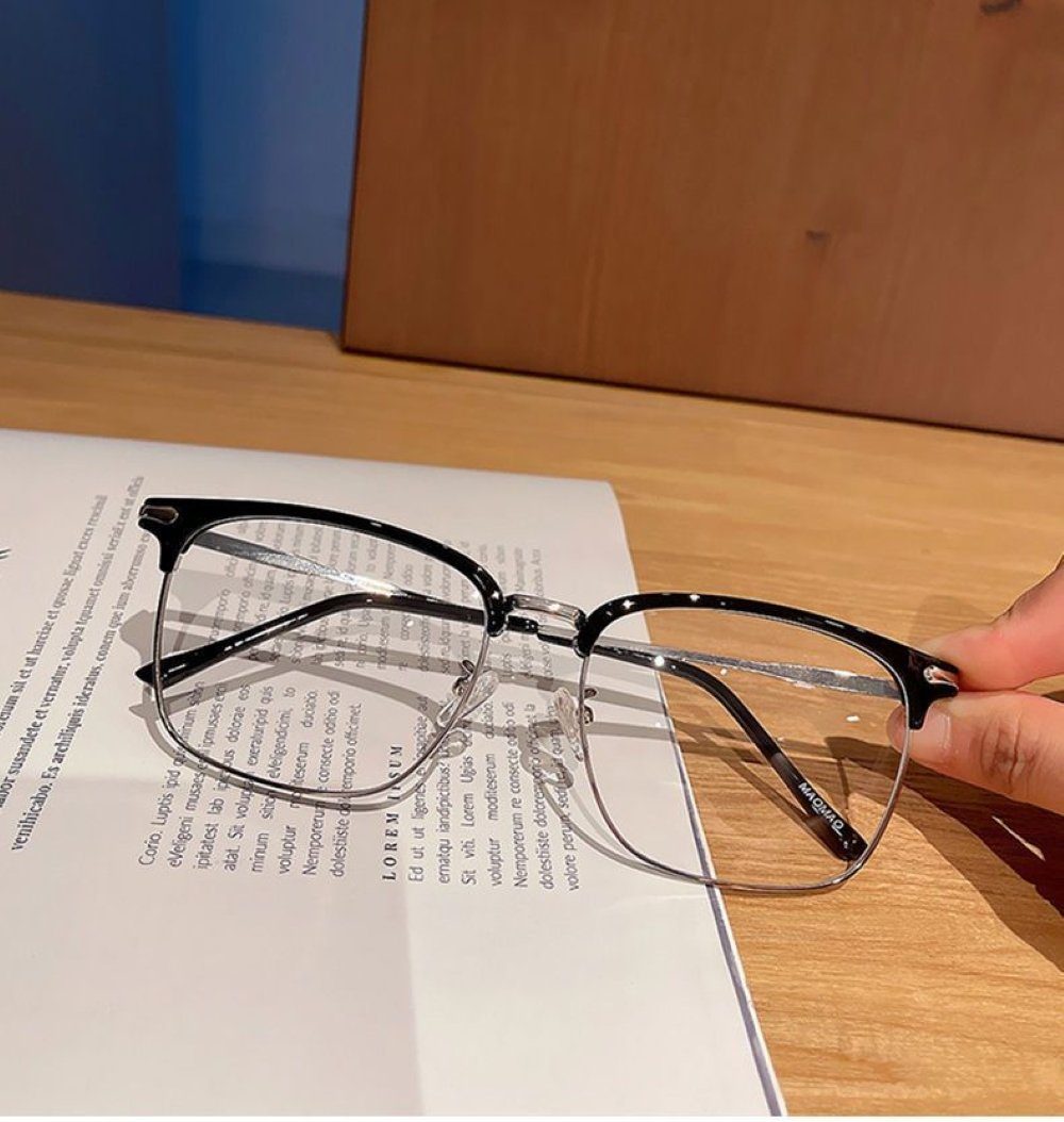 PACIEA blaue weiß presbyopische bedruckte Lesebrille Gläser Rahmen anti Mode