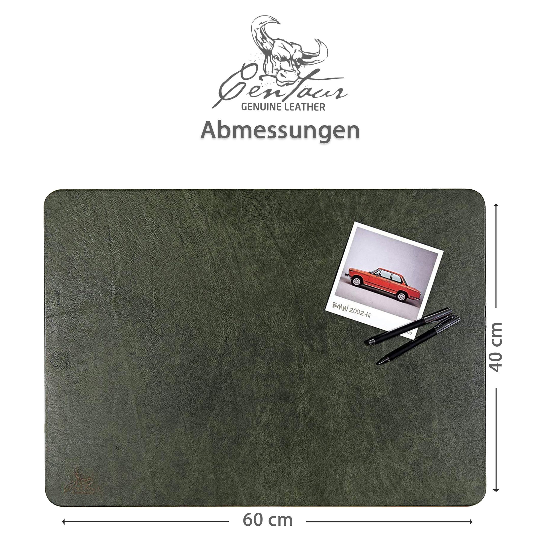Centaur Schreibtischunterlage aus echtem Leder Schreibunterlage, (1 tlg)