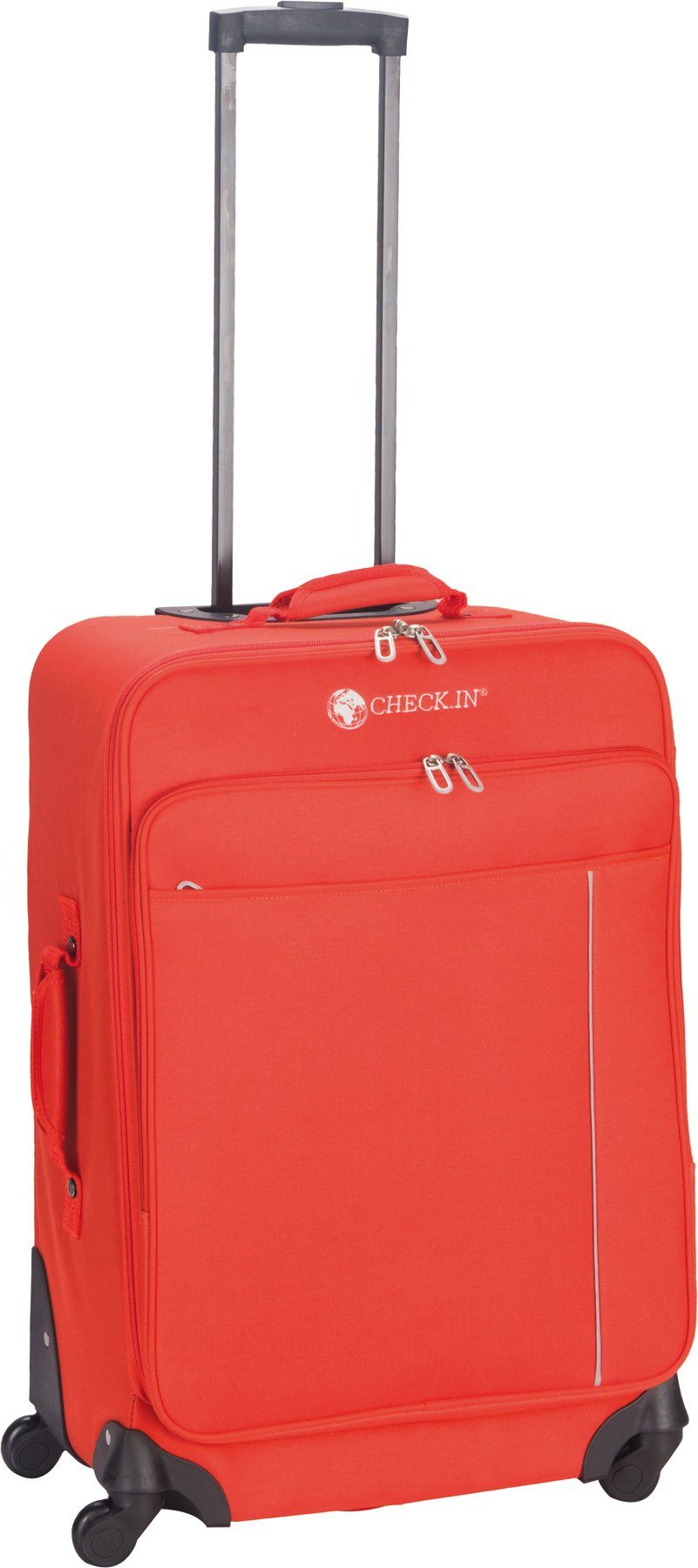 CHECK.IN® rot Rollen, 3 (Set, tlg) 4 Madrid, Trolleyset