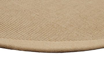 Teppich Hugo one, Wecon home, Höhe: 5 mm, nachhaltig, aus 100% Jute, mit Antirutschbeschichtung, Wohnzimmer