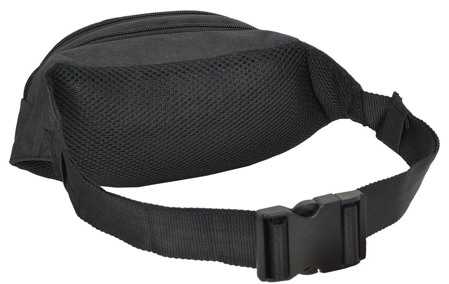 Keanu Bags Bauchtasche Gürteltasche Hip Bag Crossbag Smartphone-Fach Hüfttasche, Freizeittasche Gassi Tasche Festival Bag 900200 Schwarz Grau