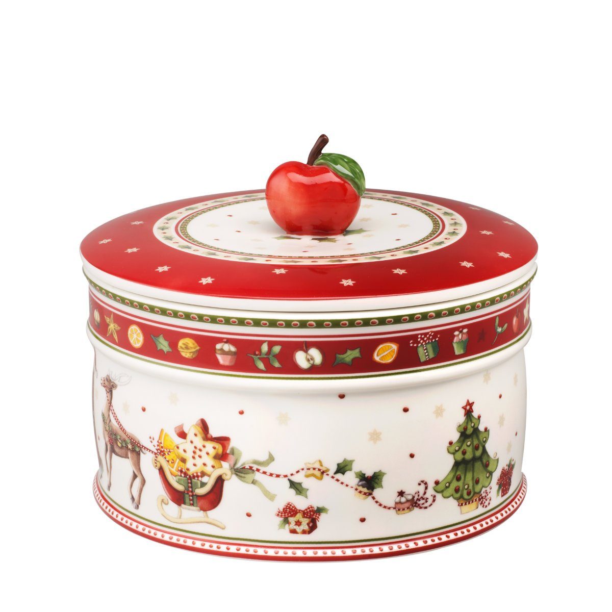 Villeroy & Boch Dose Winter Bakery Delight Weihnachtsgeschirr, 13x17 cm / 1,30 L