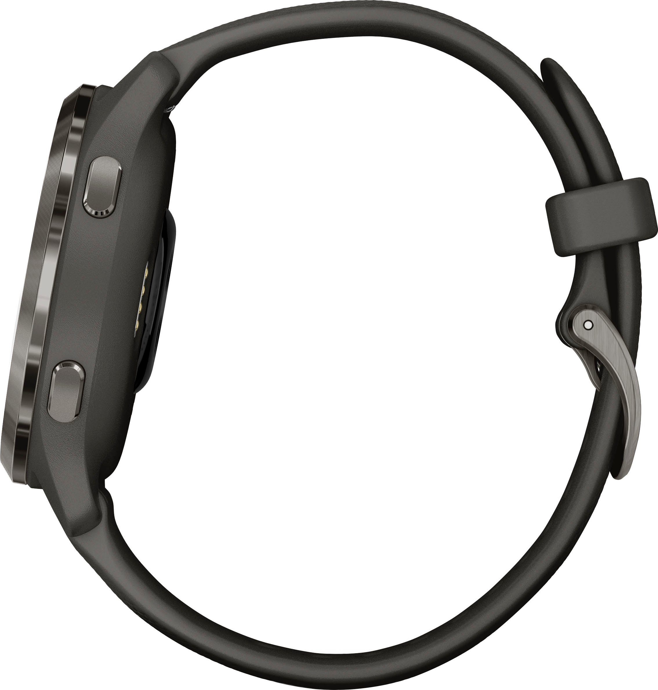 Zoll), 2S | dunkelgrau 25 (2,8 cm/1,1 Sport-Apps Venu Smartwatch Garmin dunkelgrau vorinstallierten