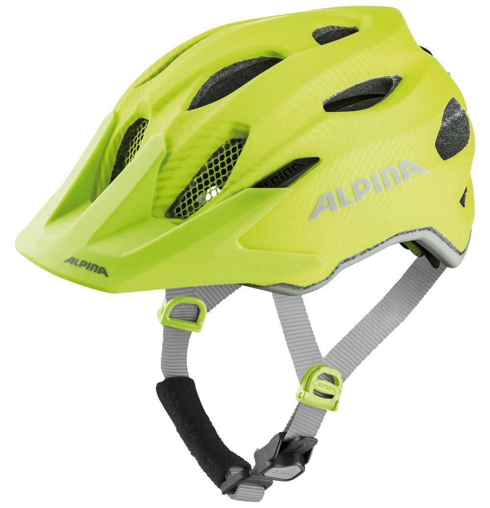 Alpina Sports Kinderfahrradhelm Carapax, Kinder-/Jugendhelm Carapax Jr. Flash