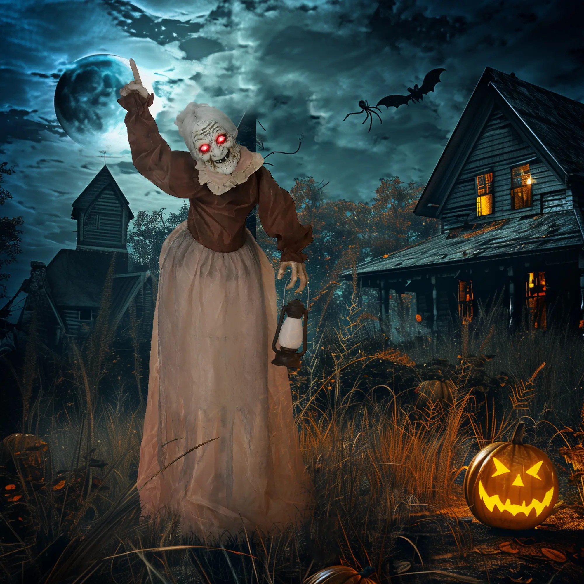 BlingBin LED-Dekofigur Halloween Garten Dekoration mit günstig online kaufen