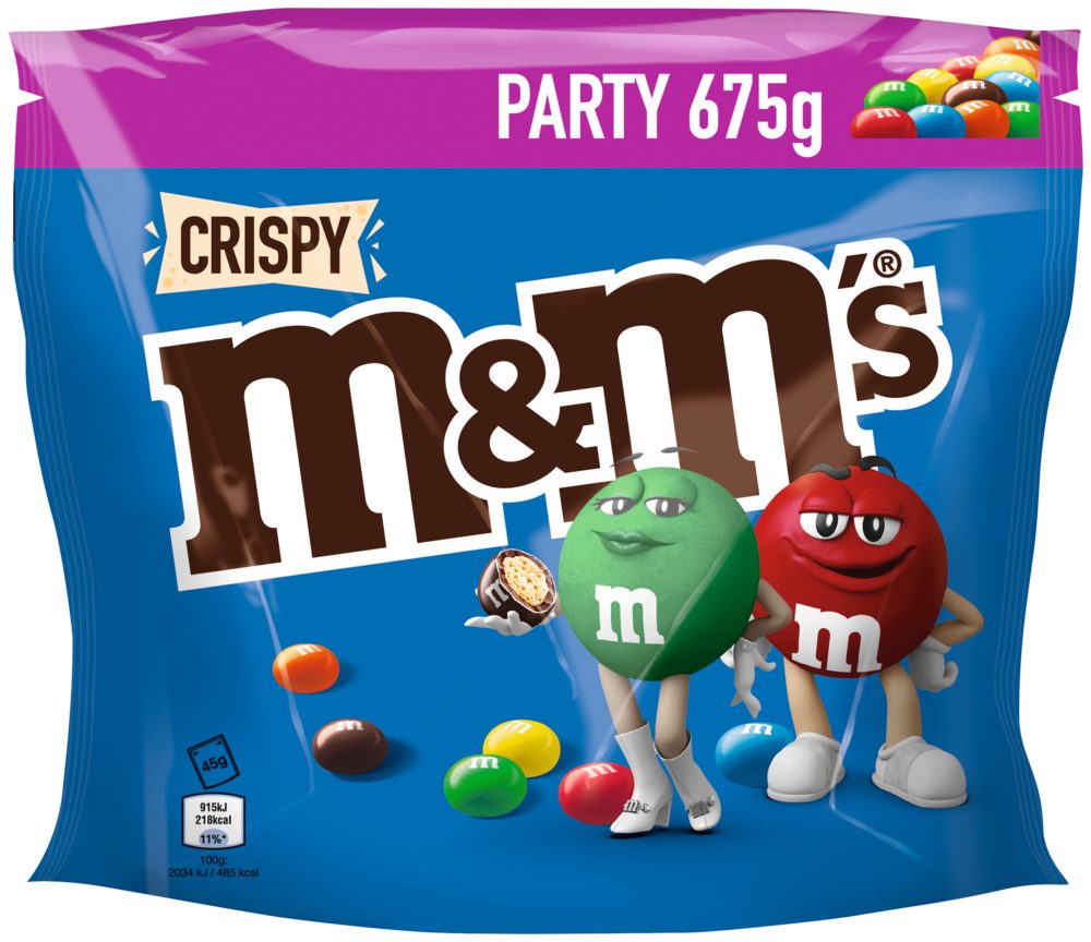 M&M's Süßigkeit M&M´S Crispy 675g