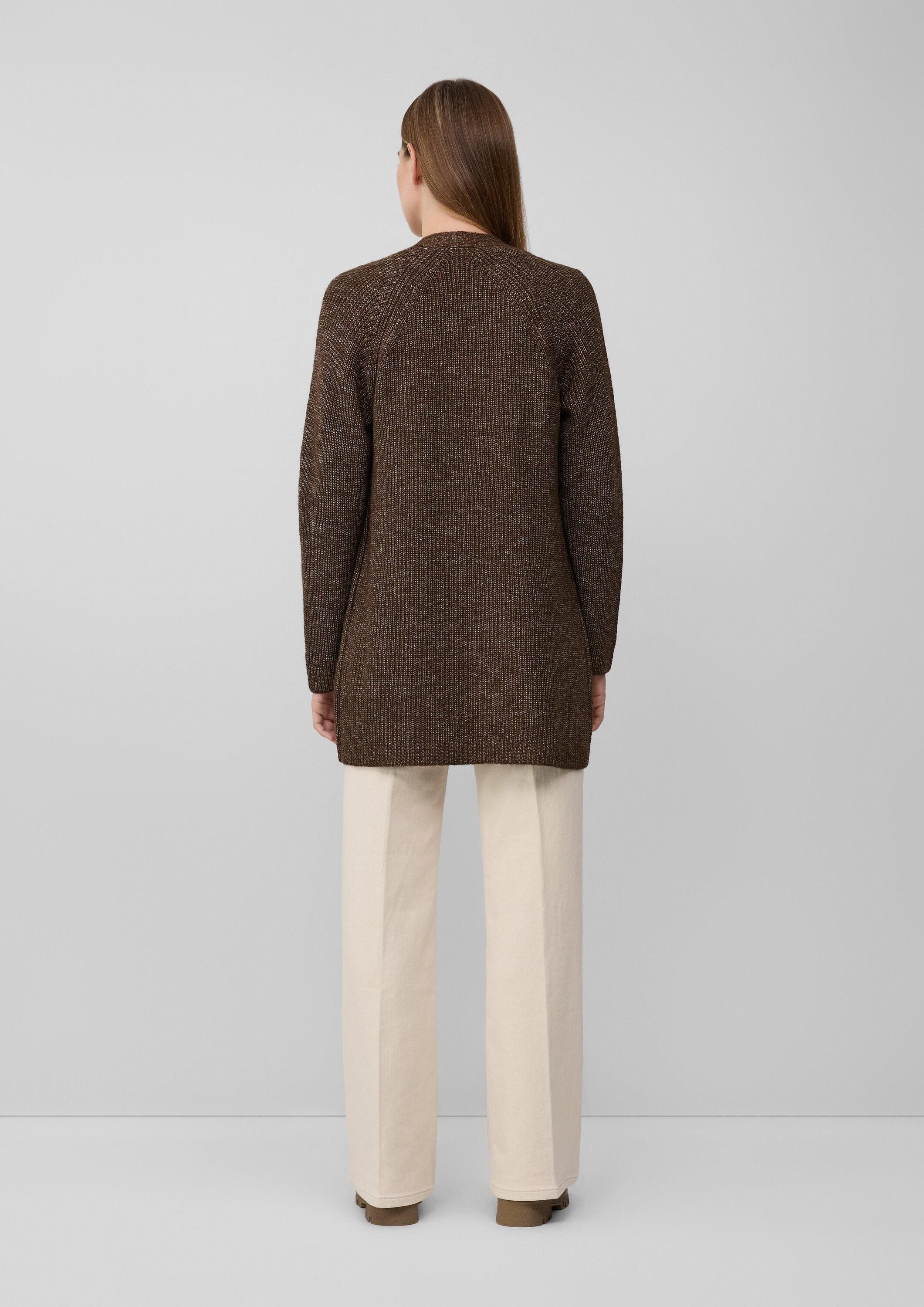 s.Oliver Cardigan Strickjacke Strukturierter Cardigan im Relaxed Fit