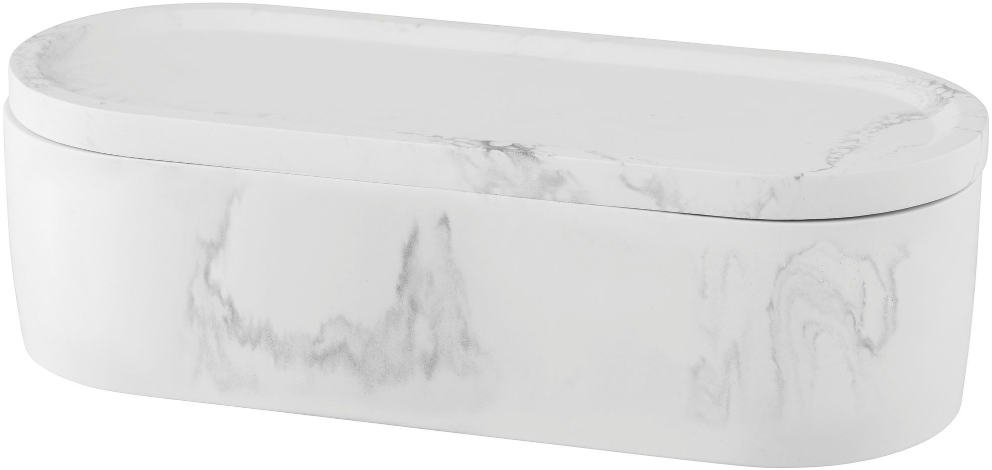 SCHÖNER WOHNEN-Kollektion Aufbewahrungsdose »Balatro«, Universaldose mit Deckel fürs Bad, Diatomit, mit Anti-Rutsch-Noppen