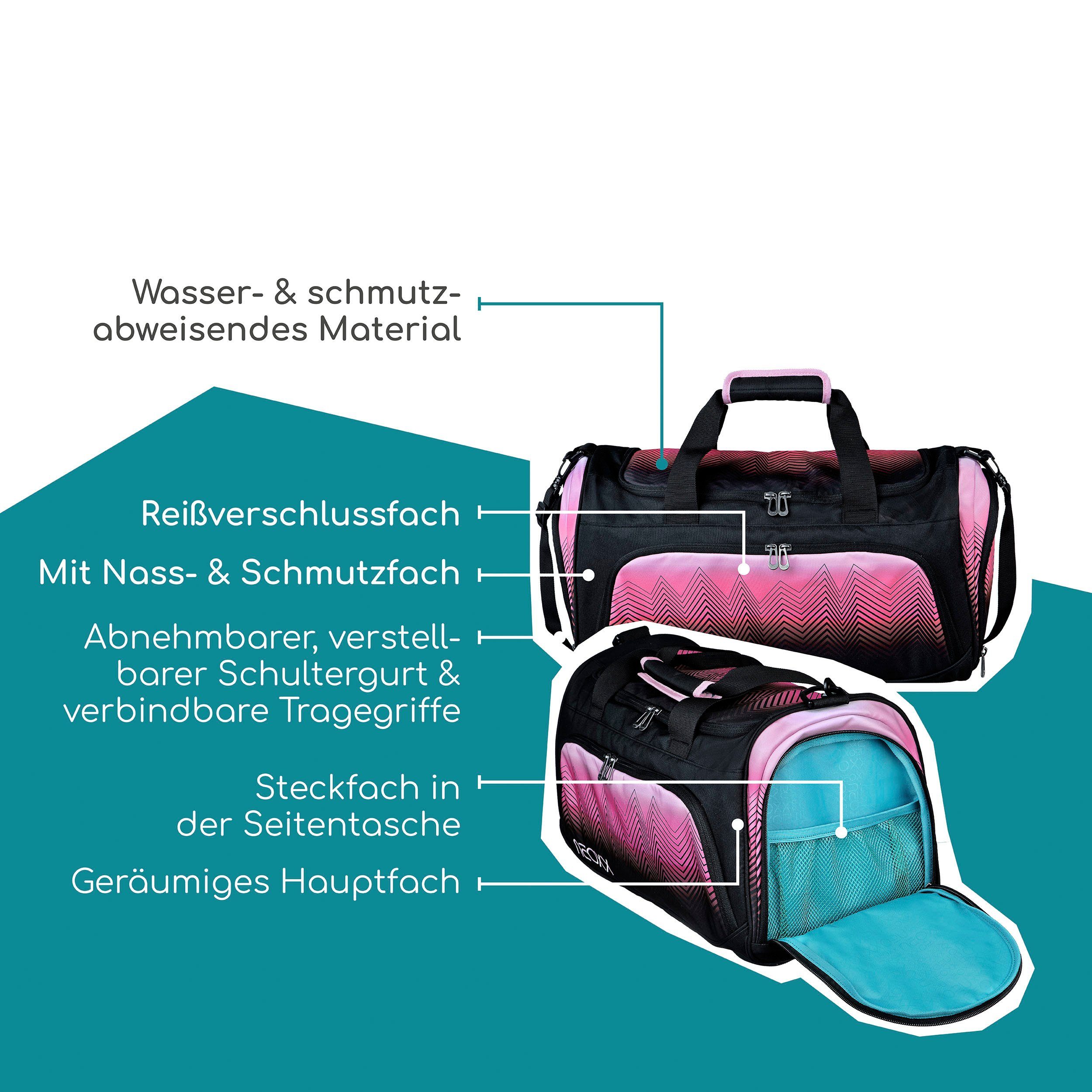 neoxx Sporttasche Move, teilweise aus recyceltem Material