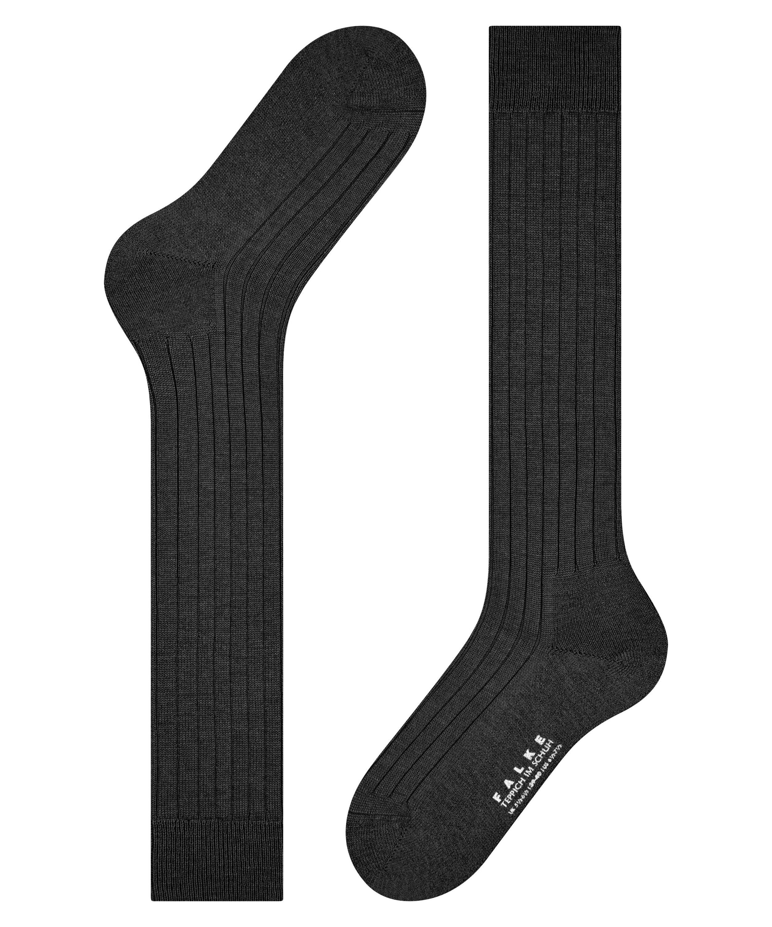 FALKE Kniestrümpfe Teppich im Schuh Kniestrümpfe mit Sohlenpolsterung (1-Paar) mit Sohlenpolsterung