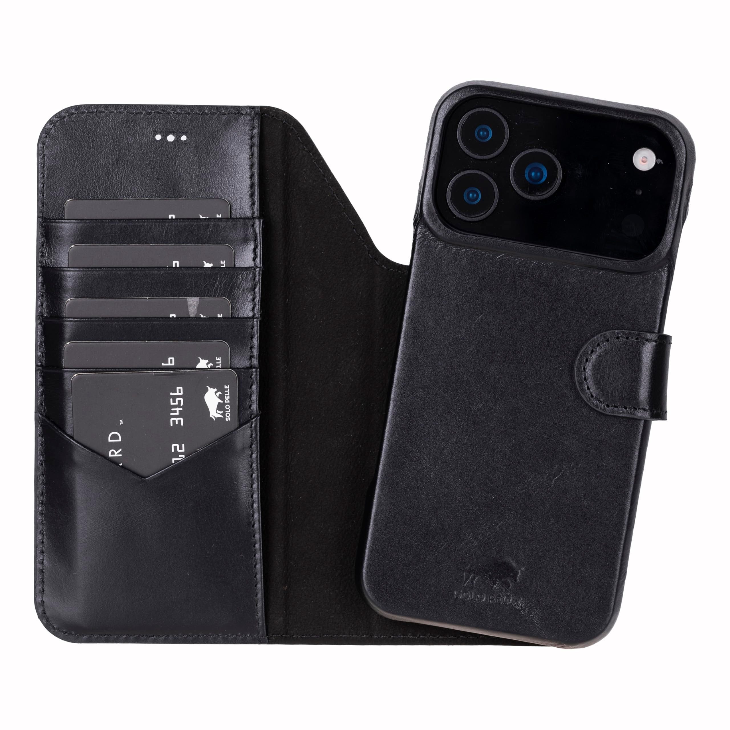 Solo Pelle Smartphonetasche Solo Pelle Lederhülle für iPhone 17 Pro Max und iPhone 18 Pro Max