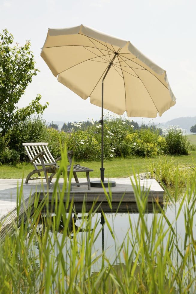 Schneider Schirme Sonnenschirm Schneider Sonnenschirm Aquila natur Ø 250 cm