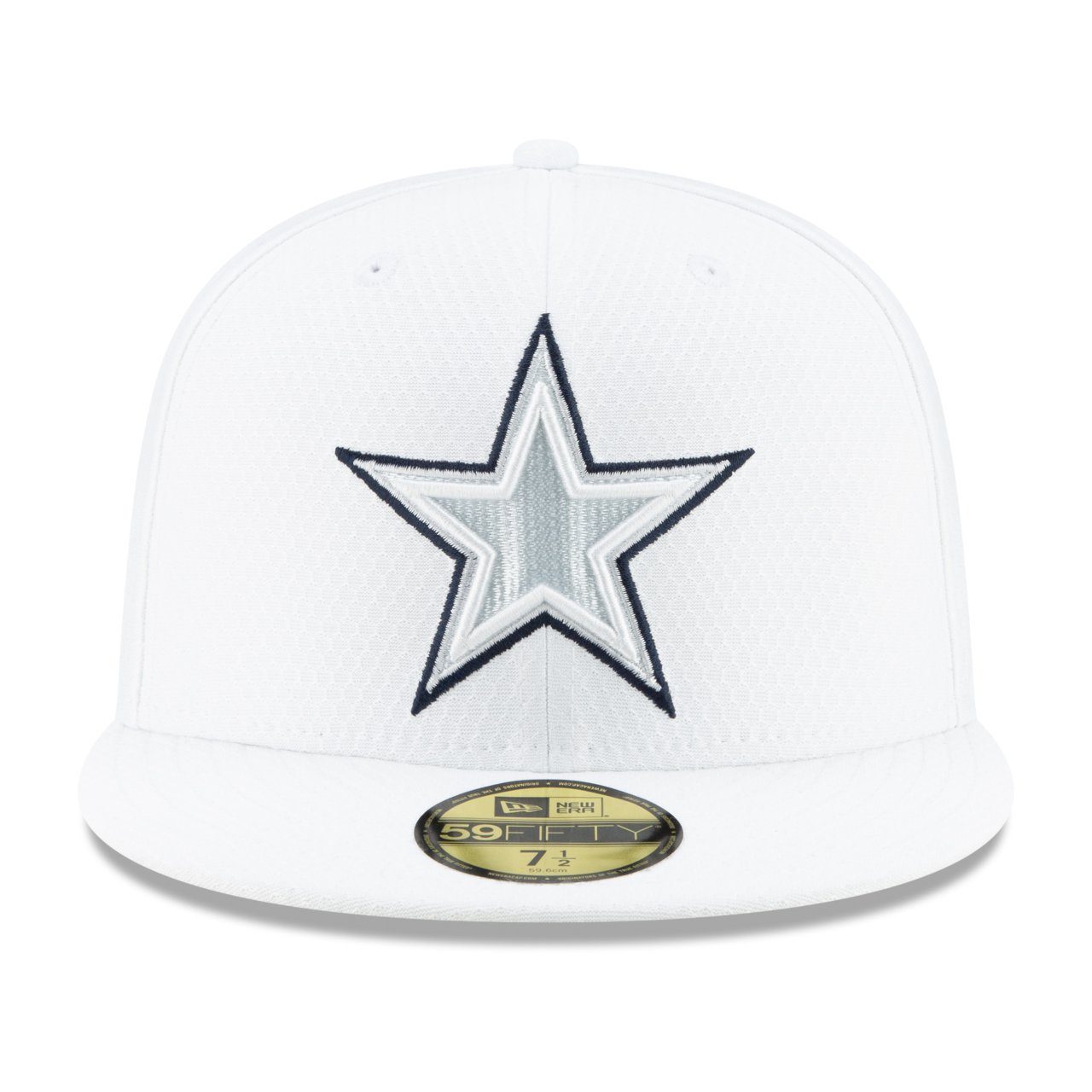 New Era Cap Cowboys PLATINUM 59Fifty Fitted NFL Sideline Dallas