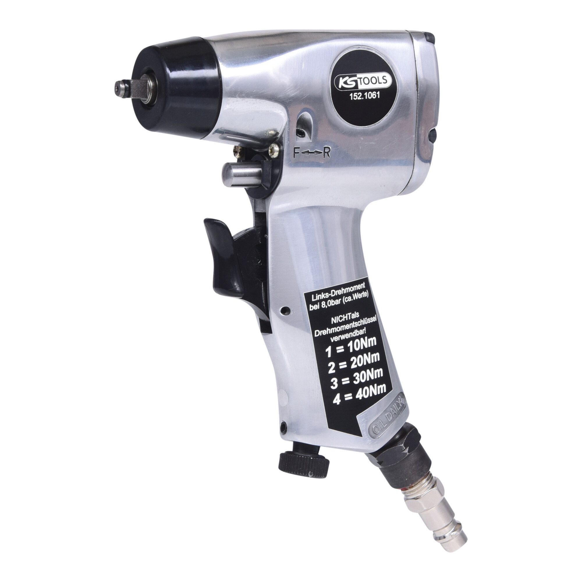 KS Tools Druckluft-Schlagschrauber KS Tools 1/4" Vibro Schlagschrauber, 10-40Nm