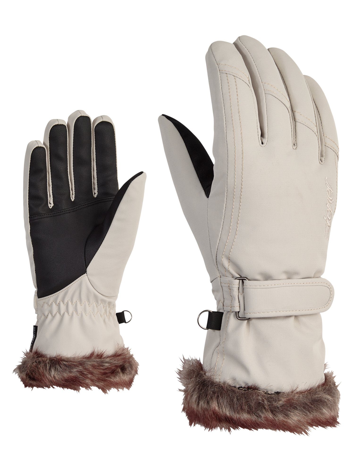 Ziener Skihandschuhe KIM beige | Handschuhe