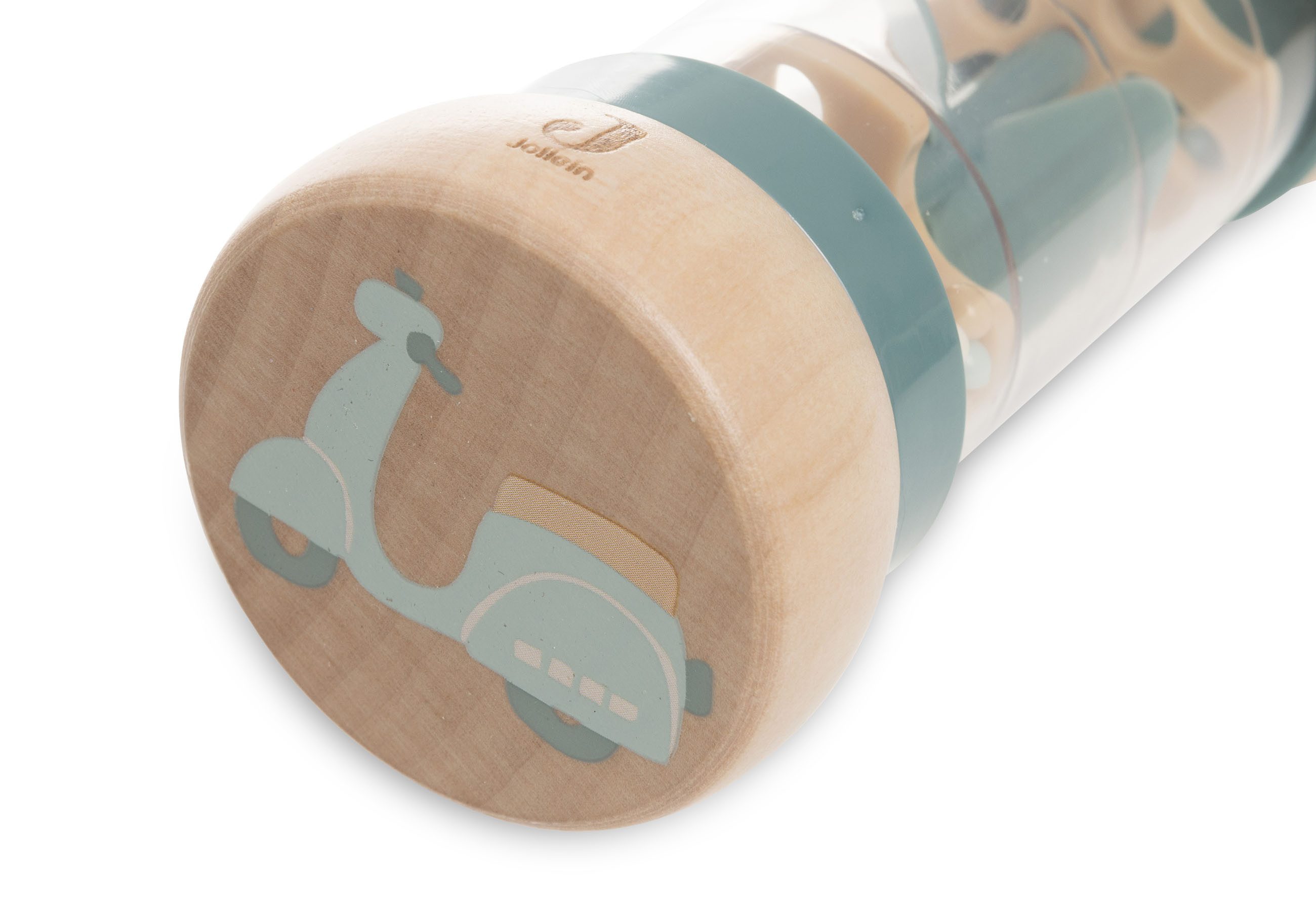 Jollein Stabrassel Jollein Regenmacher aus Holz On the Go mint