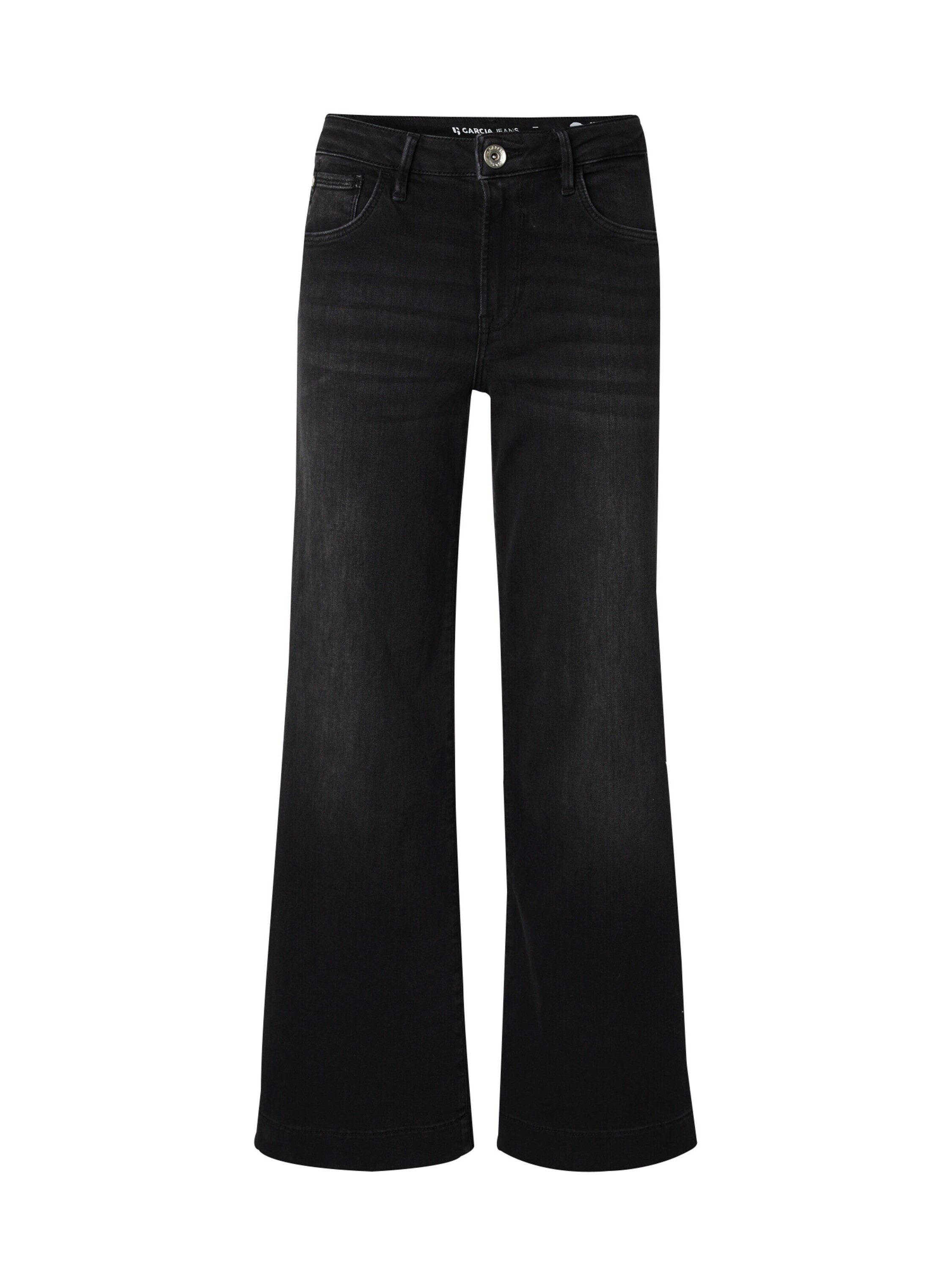 Garcia High-waist-Jeans (1-tlg) Plain/ohne Details