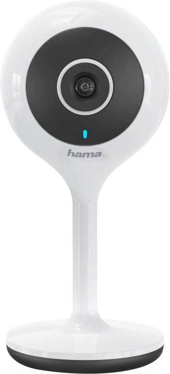 Hama WiFi-Kamera 1080p Bewegungssensor u.Nachtsichtfunktion Mit App indoor Smart Home Kamera (Innenbereich, Nachtsicht)