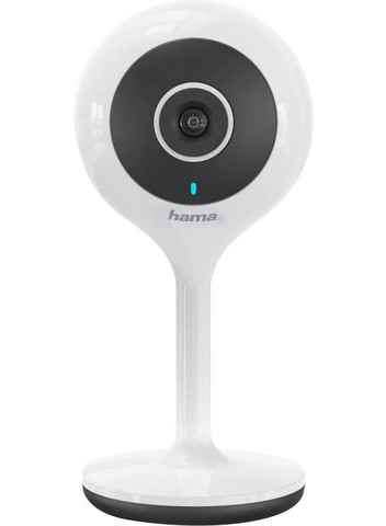 Hama WiFi-Kamera 1080p Bewegungssensor u.Nachtsichtfunktion Mit App indoor Smart Home Kamera (Innenbereich, Nachtsicht)