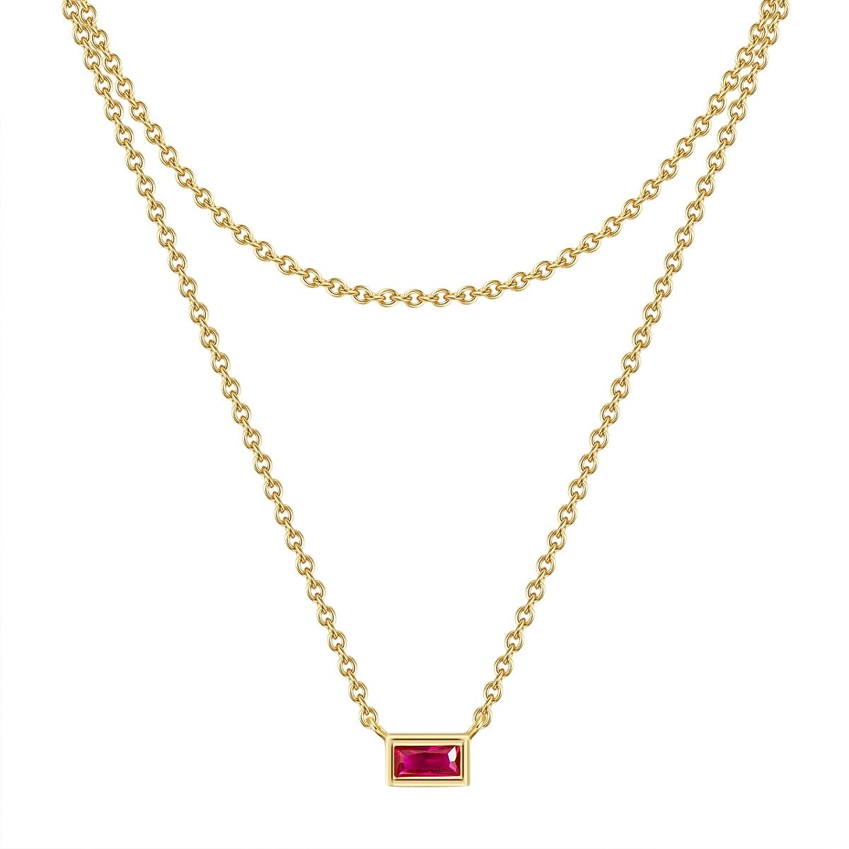 Glanzstücke München Kette mit Anhänger GSM1207 (1-tlg), Kette mit Anhänger günstig online kaufen