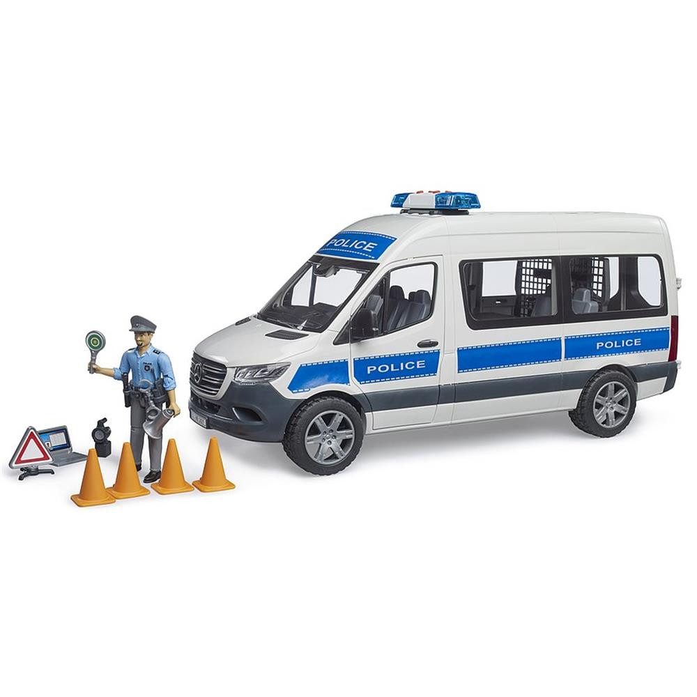 Bruder® Spielzeug-Polizei 02683 Mercedes Benz Sprinter Polizei, Einsatzfahrzeug für Kinder ab 4 Jahren