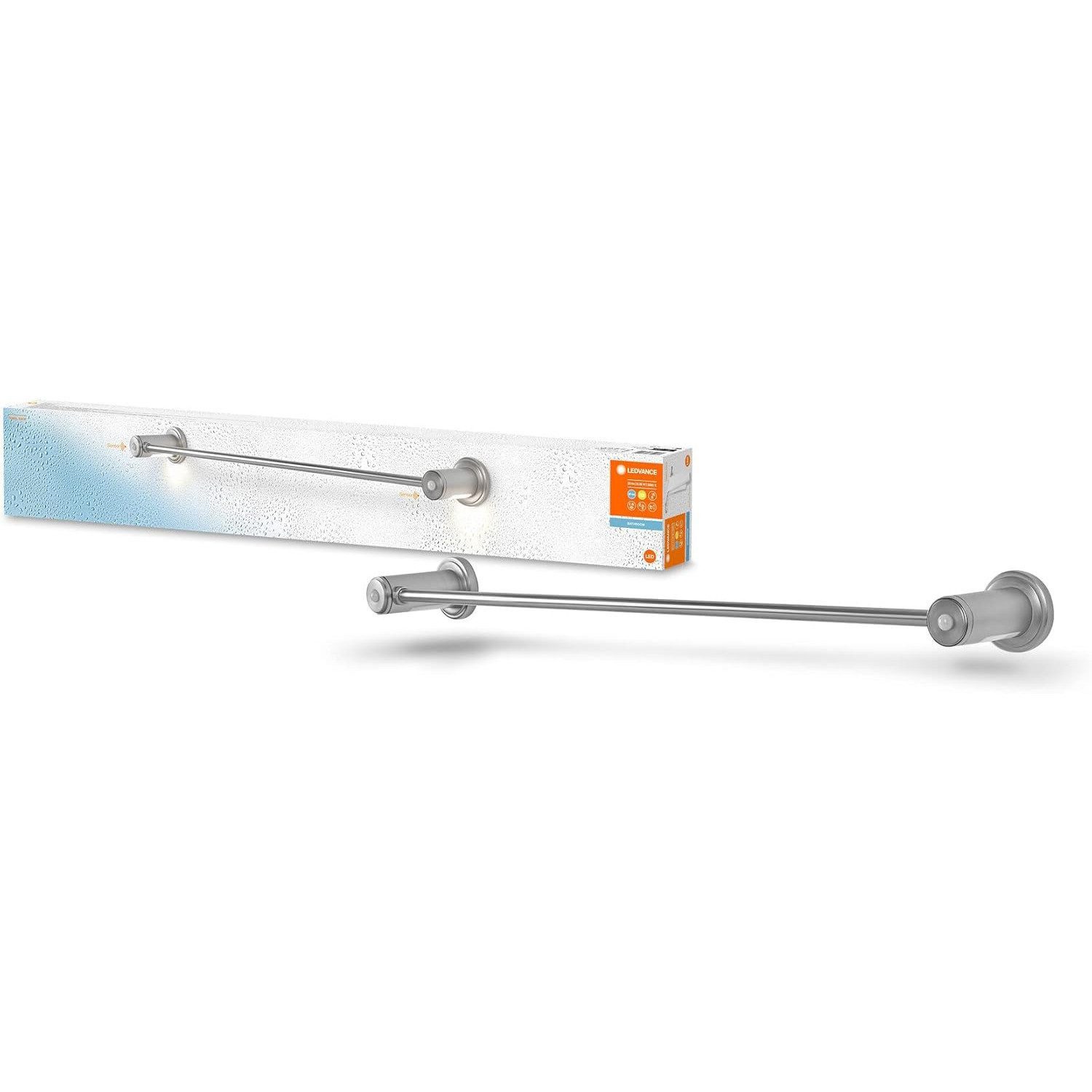 Ledvance LED-Leuchtmittel Ledvance BATHROOM Badetuchhalter inkl. Nachtlicht, 0,36W, 20lm warm Li, 1 St., Nachtlicht, 0,36W, 20lm, warmweiß,3000K