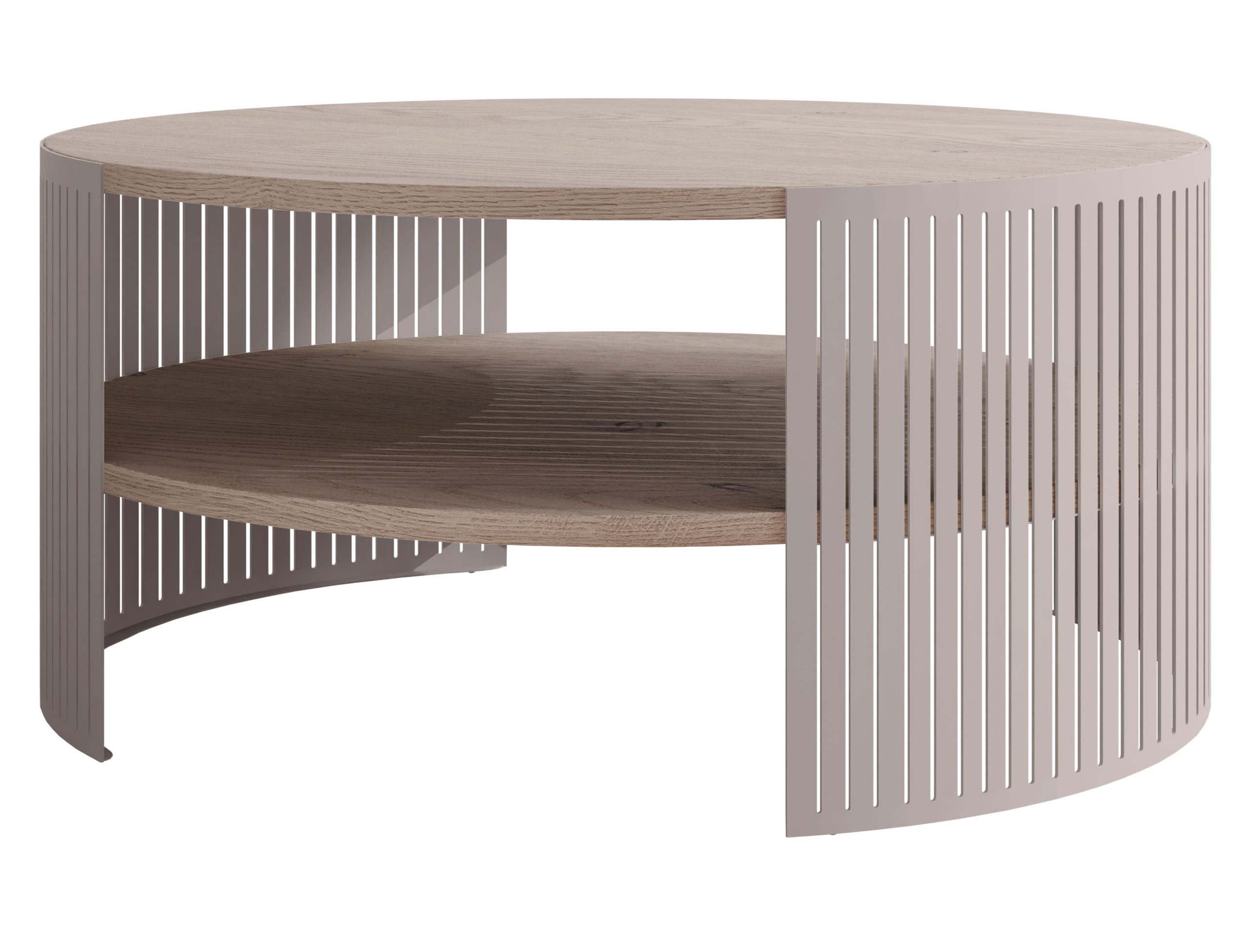 MIRJAN24 Couchtisch Fikoli Cashmere, 75x75x40 cm, Gestell aus Stahl günstig online kaufen