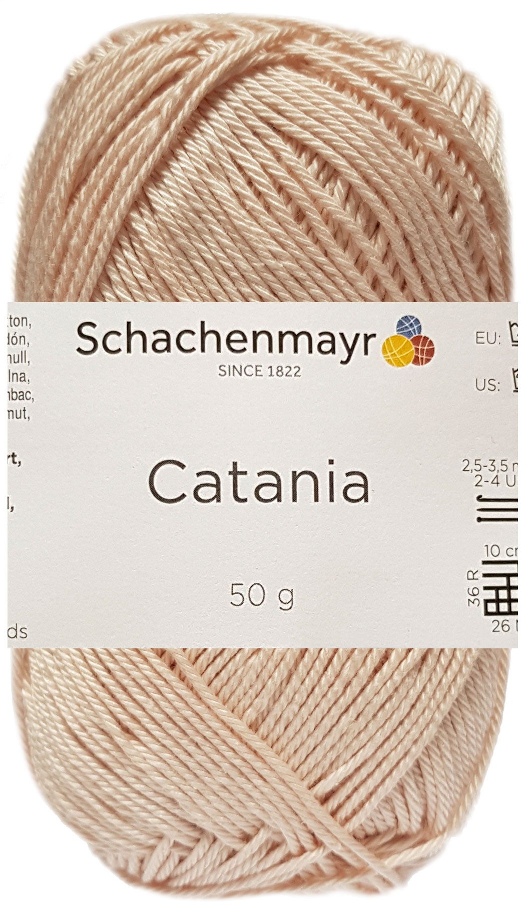 Schachenmayr 50 Gramm Schachenmayr Catania Farbauswahl Bastelgarn, 125 m