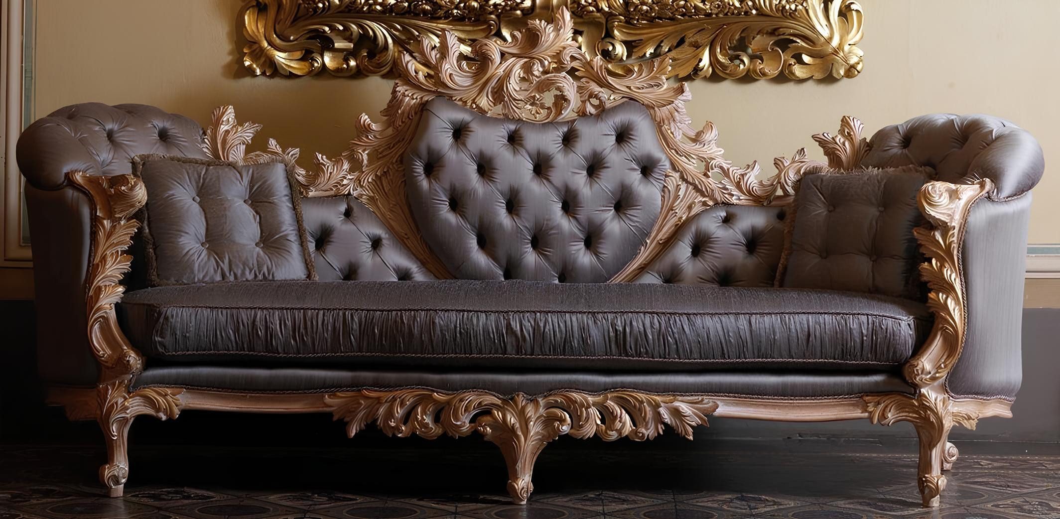 JVmoebel Sofa Lila XXL Big Sofa mit bequemer Polsterung und modernem Design, Made in Europa