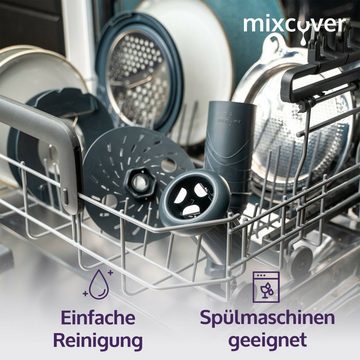 Mixcover Küchenmaschine mit Kochfunktion mixcover Spiralschneider kompatibel mit Thermomix TM31