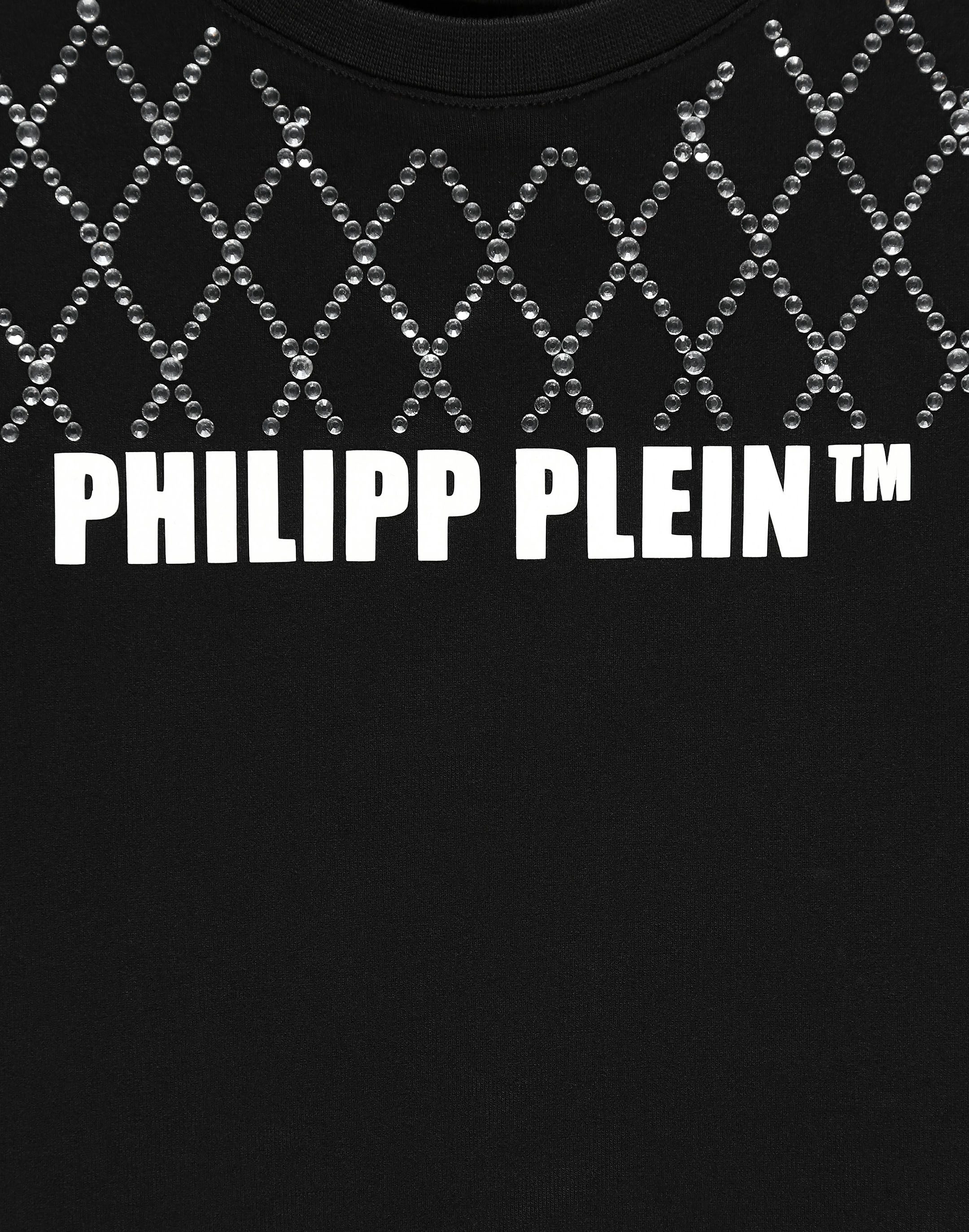 PHILIPP PLEIN Sweatshirt Sweatshirt LS Crystal Plein
