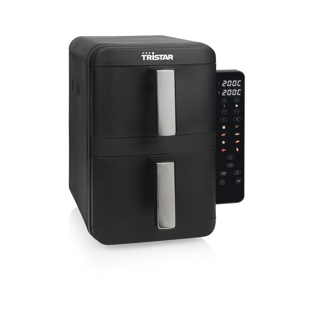 Tristar Fritteuse FR-907 Stack, 9 l Fassungsvermögen, Digitales Bedienfeld, 8 Programme