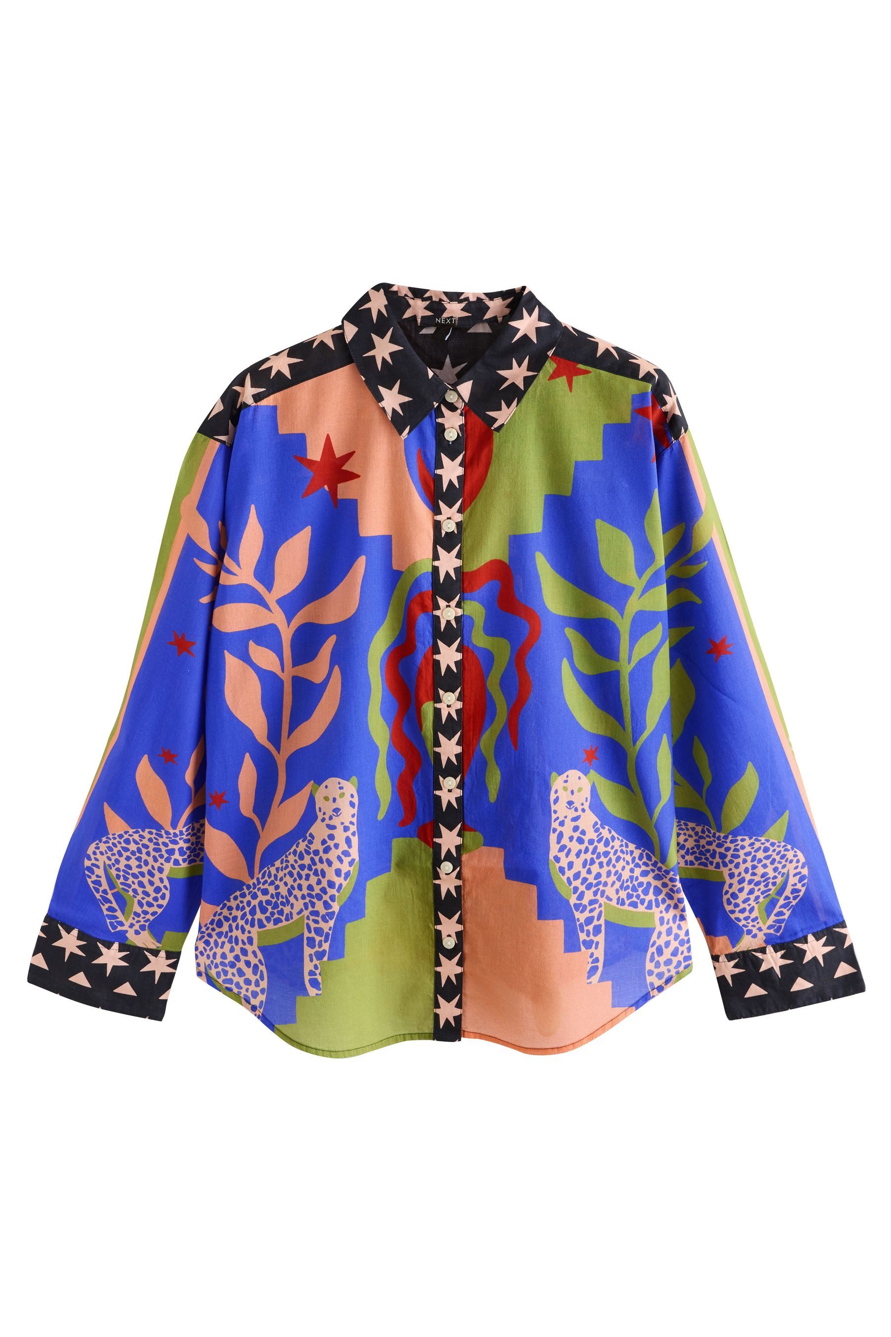 Next Langarmhemd Leichte Strandbluse aus 100 % Baumwolle (1-tlg) günstig online kaufen