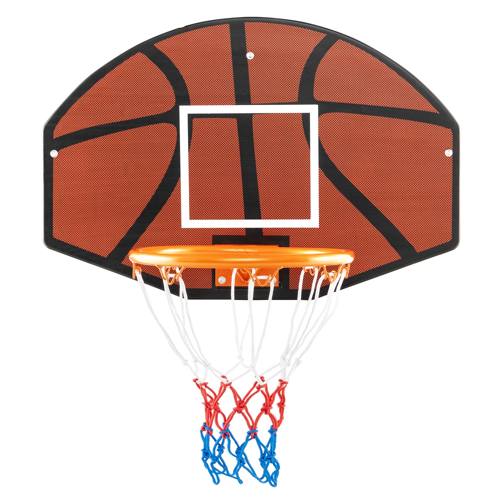 COSTWAY Basketballständer, Basketballnetz Indoor, Wandmontage