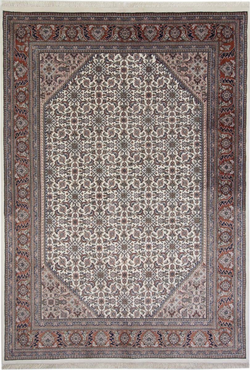 Orientteppich Indo Bidjar 165x241 Handgeknüpfter Orientteppich, Nain Trading, rechteckig, Höhe: 15 mm