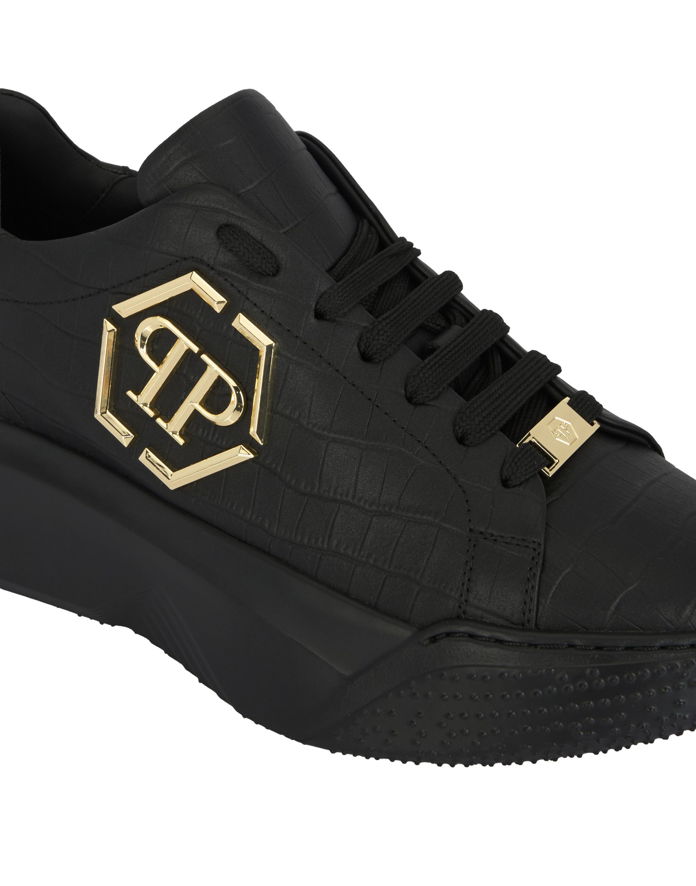 PHILIPP PLEIN Godzilla Crocco Geprägt Sneaker