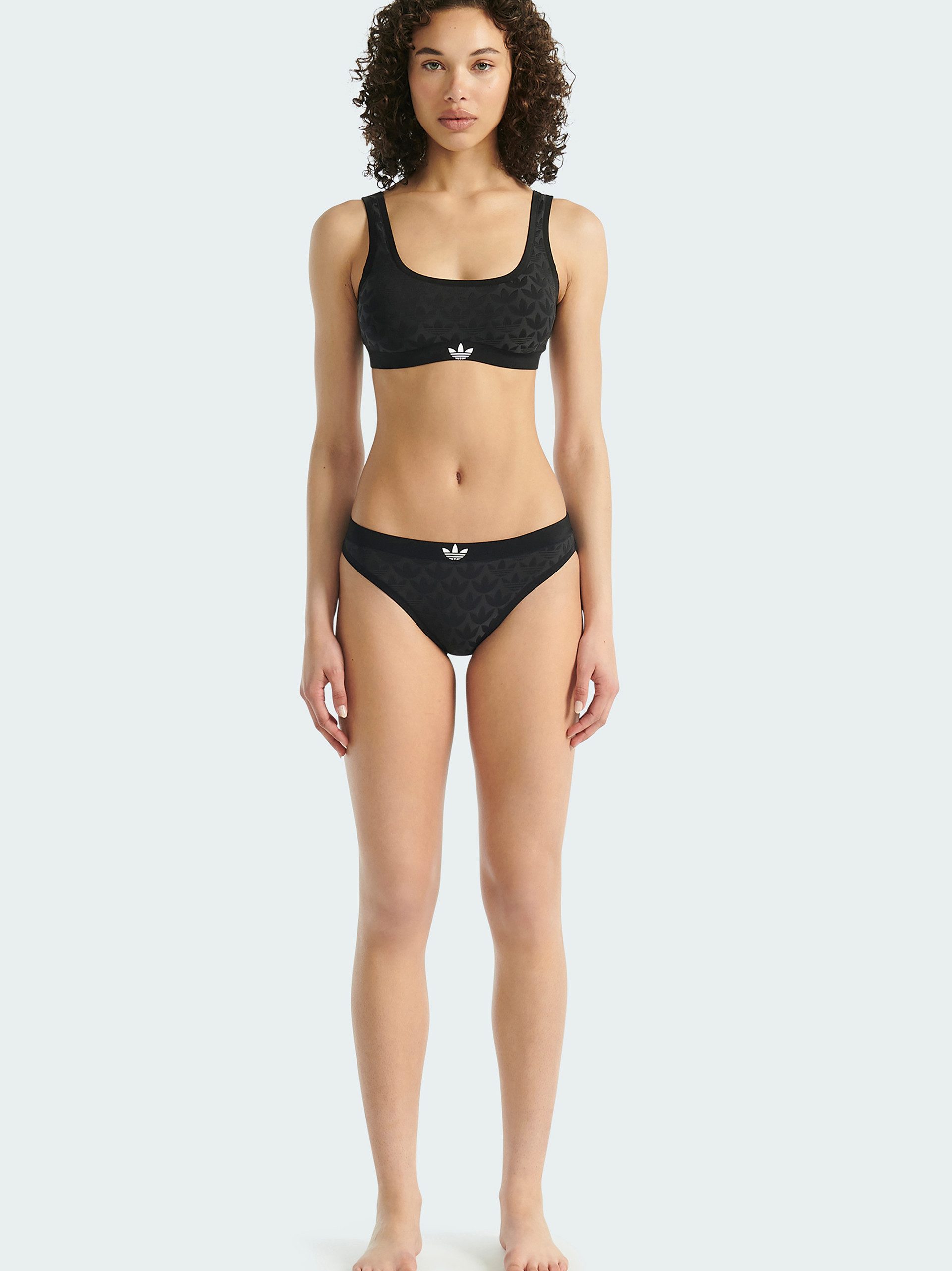 adidas Originals Bustier Microterrot Signature Pattern BH, Bustier Top, Bustier?BH
