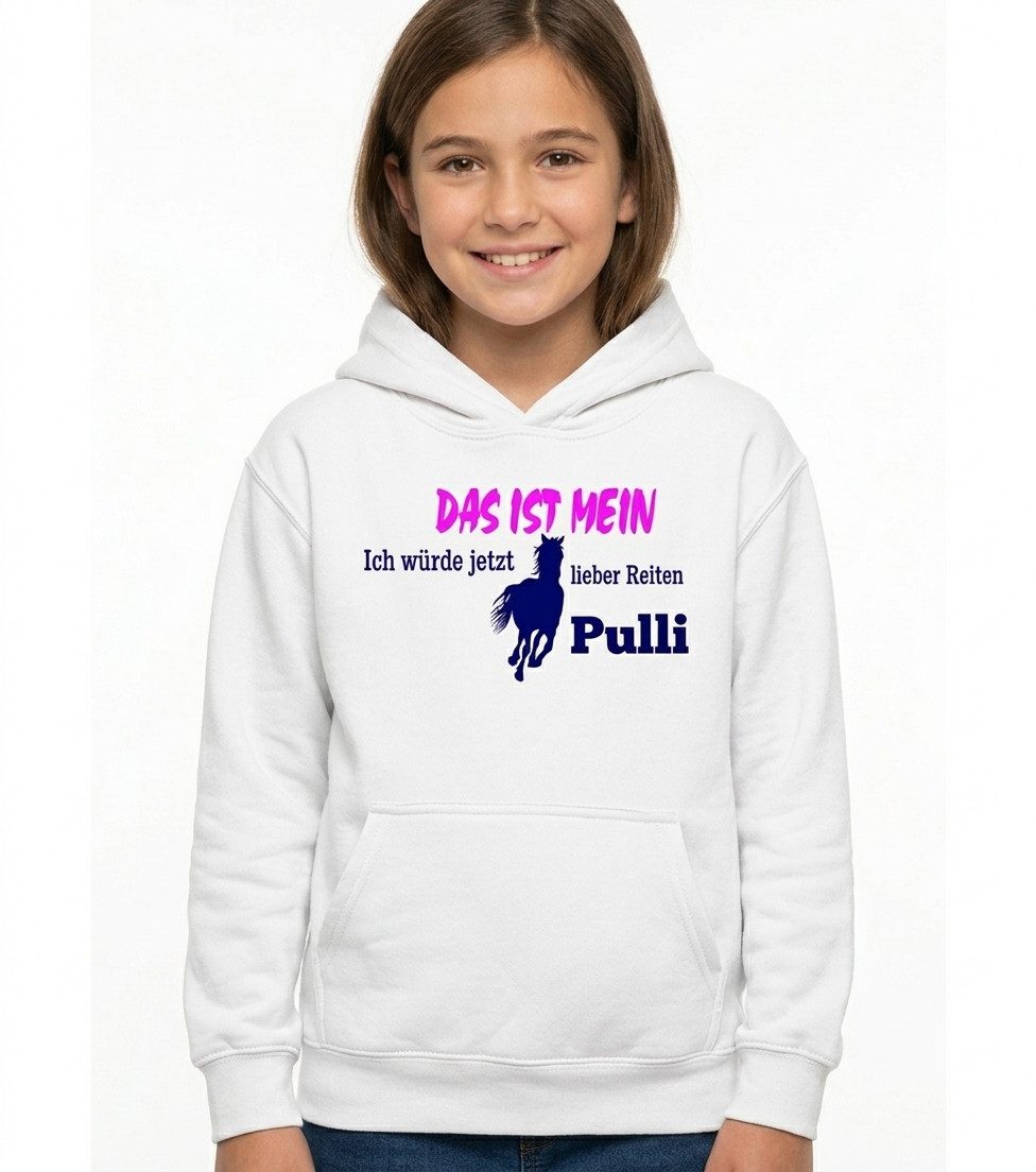 Hoodie Das ist Mein ICH WÜRDE JETZT Lieber REITEN Pulli ! Hoodie
