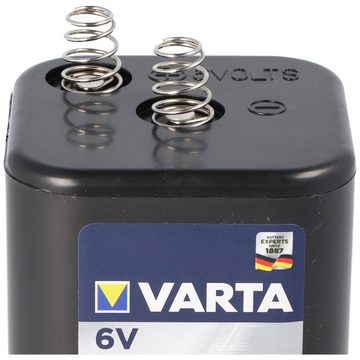 VARTA Varta 431 Blockbatterie, Typ 4R25 Batterie, Lampenbatterie Batterie, (6,0 V)