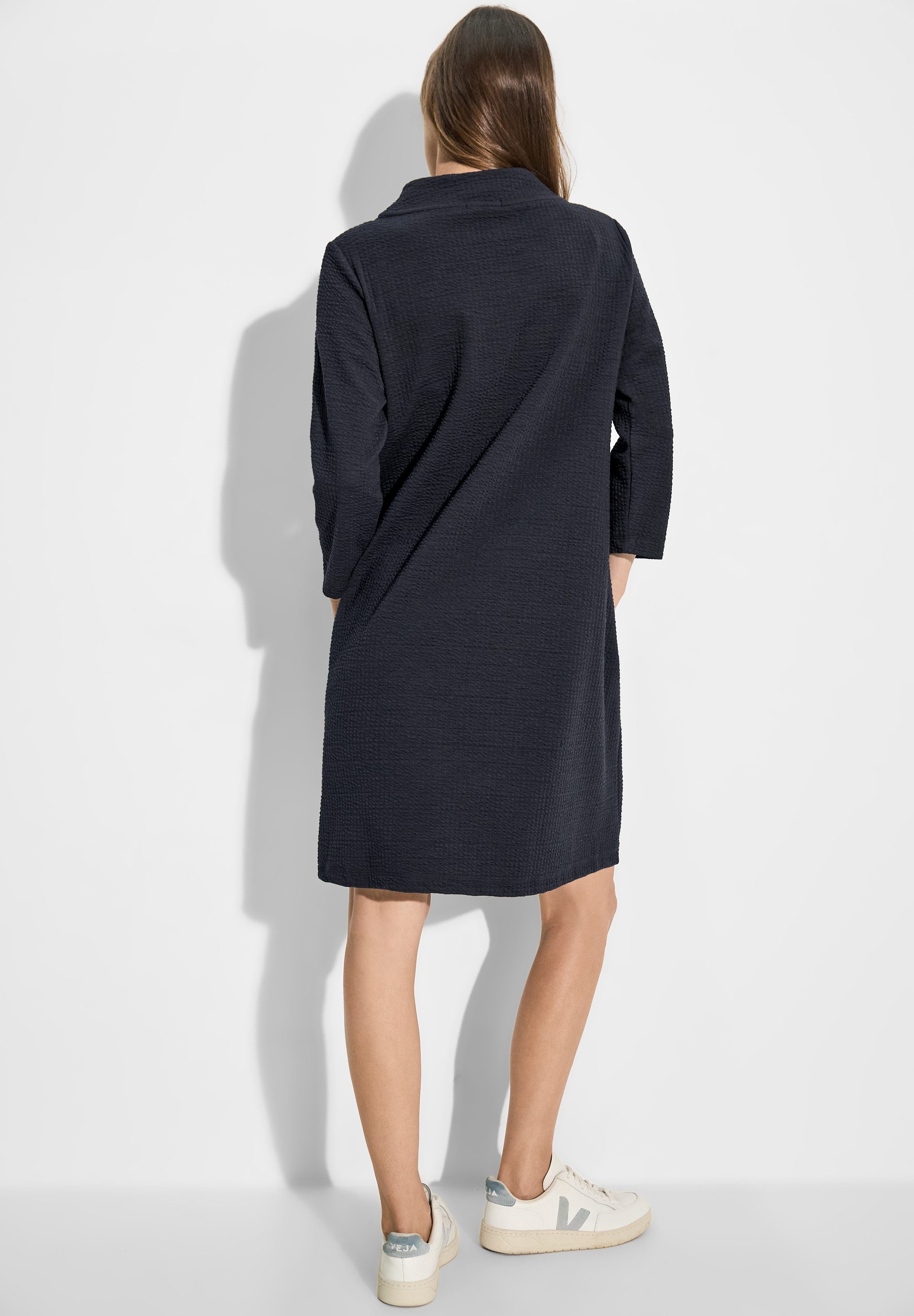 CECIL Jerseykleid mit Stehkragen