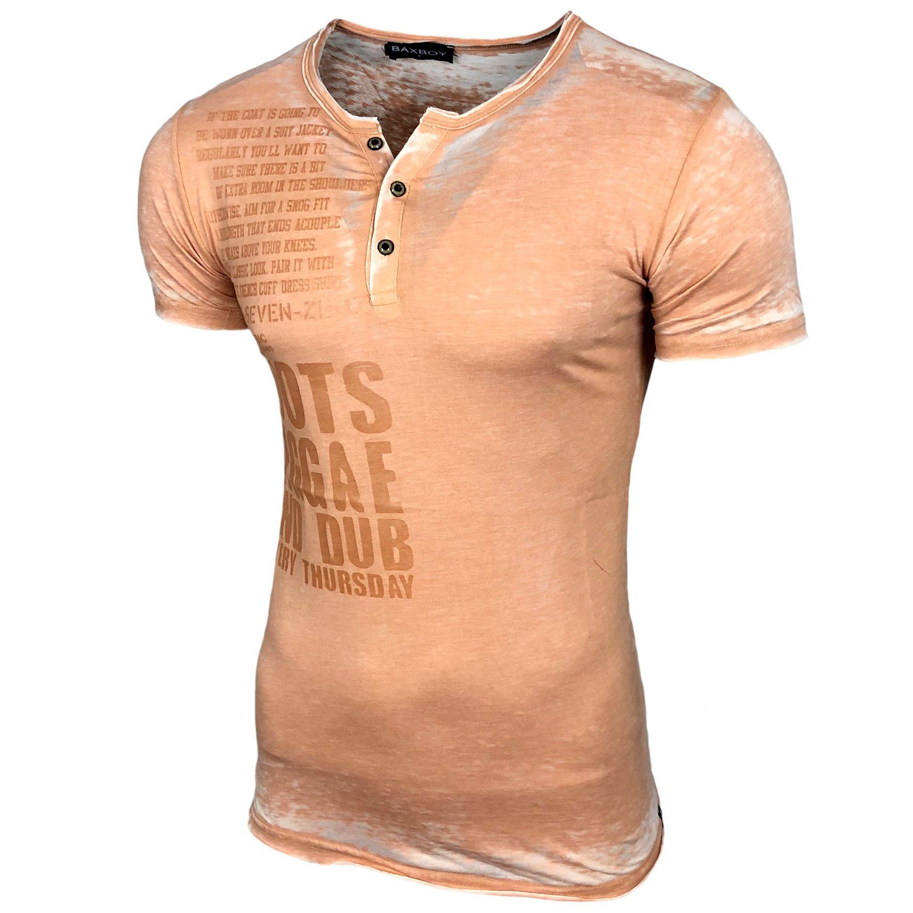 Baxboy T-Shirt Baxboy Rundhalsshirt Kurzarmshirt mit günstig online kaufen