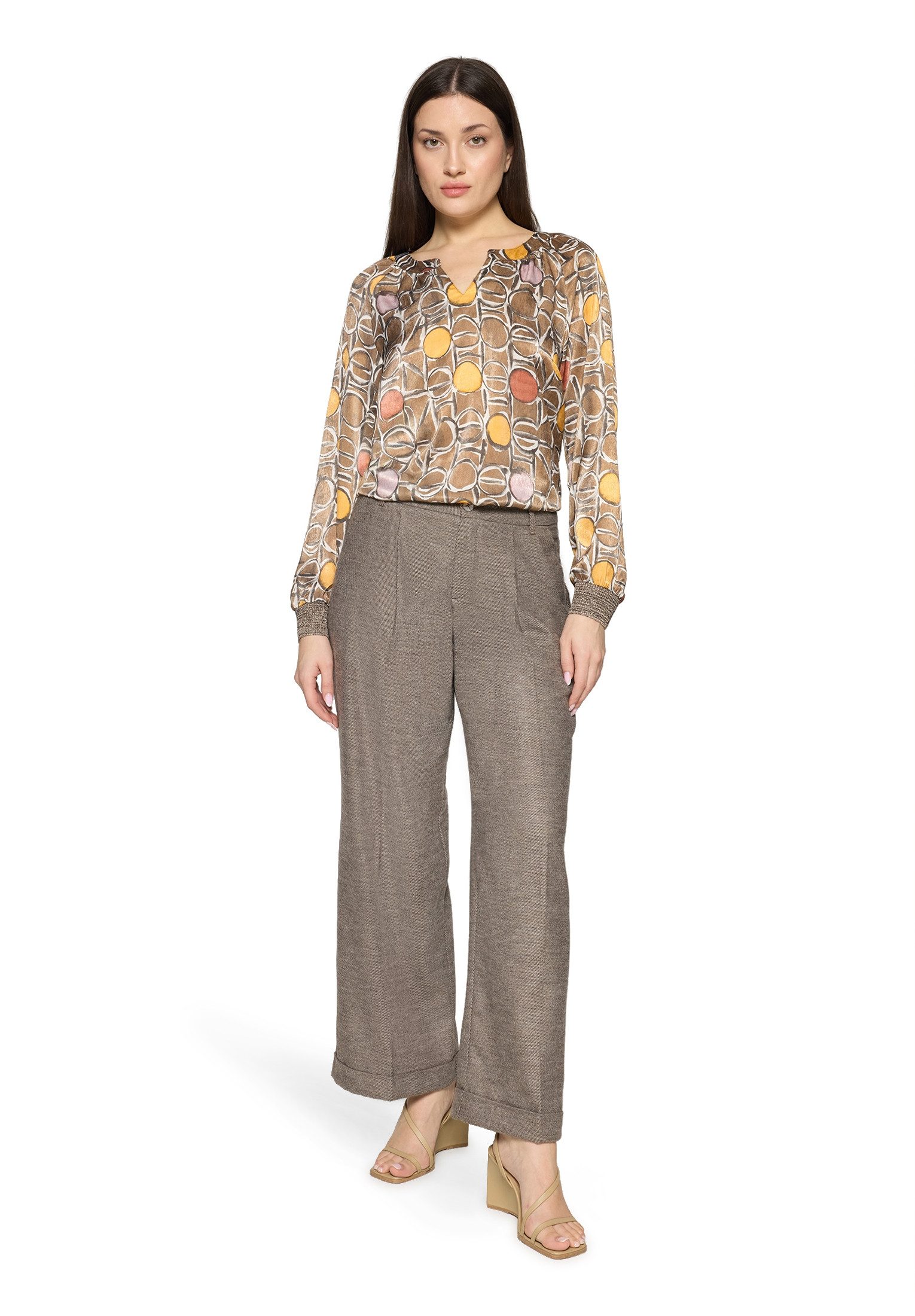 Cartoon Langarmbluse