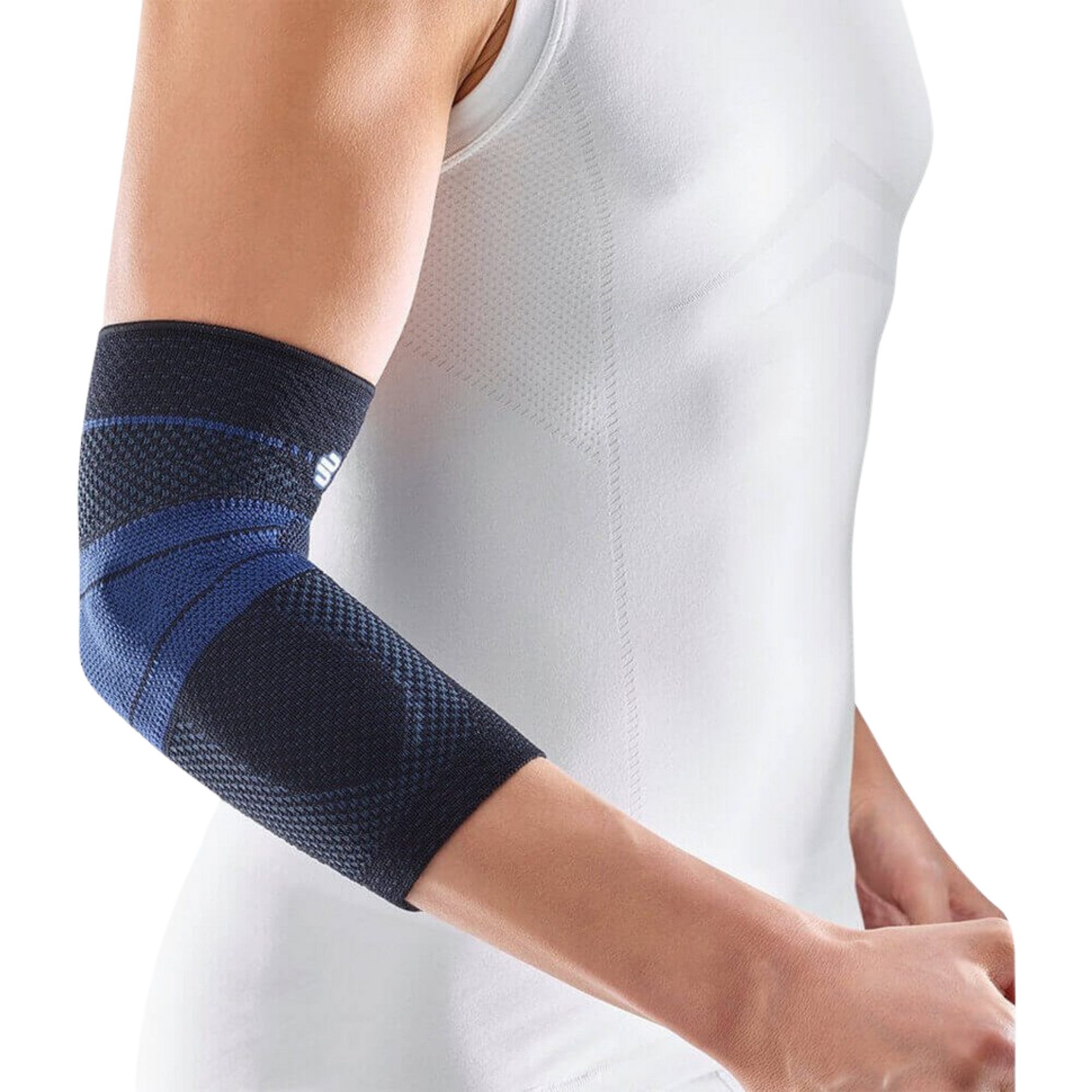 Bauerfeind Ellenbogenbandage Bauerfeind EpiTrain Ellenbogenbandage, Für beide Arme geeignet