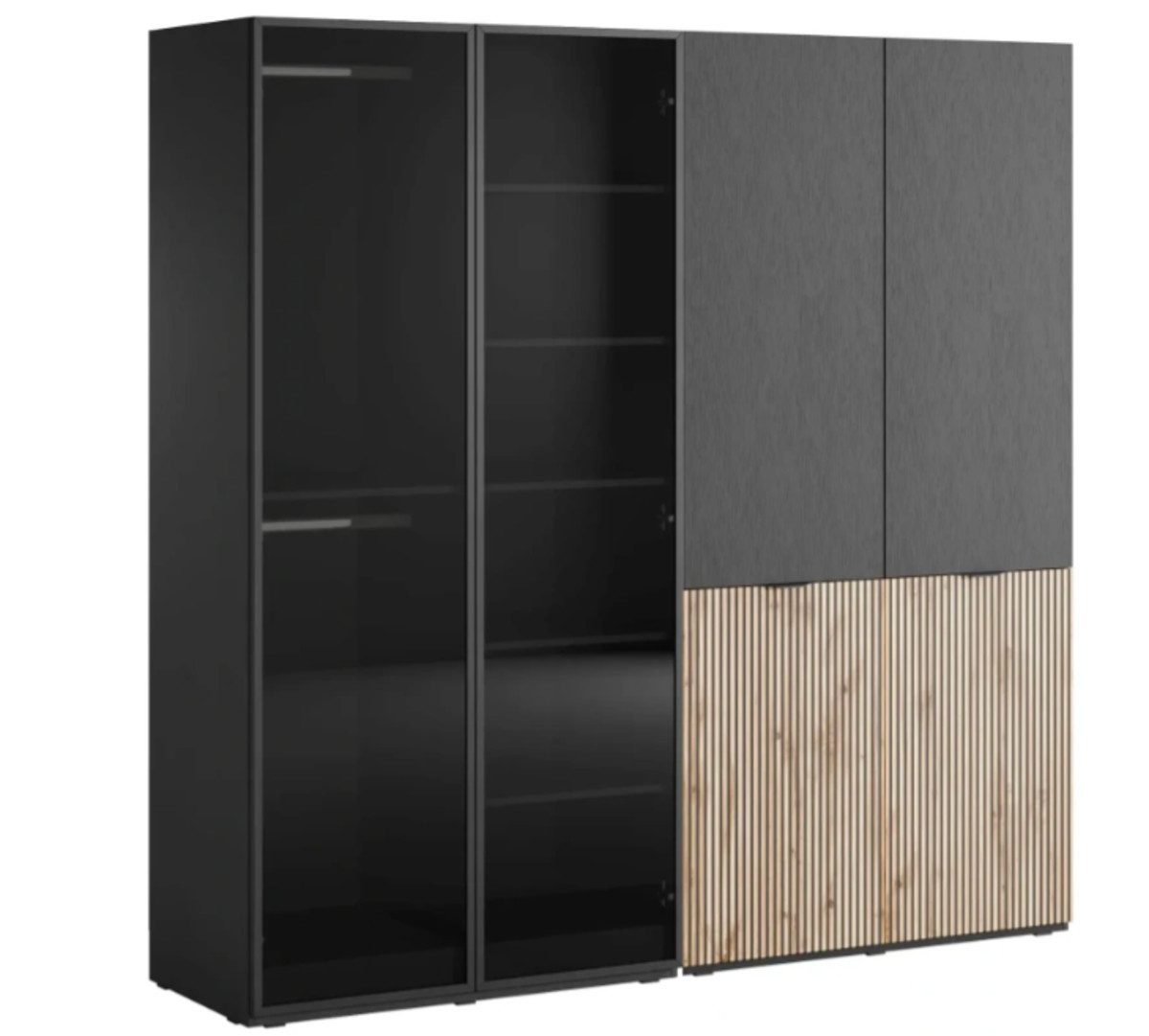 MOEBLO Drehtürenschrank MINEWRA ANTISOL 200 (Moderner günstig online kaufen