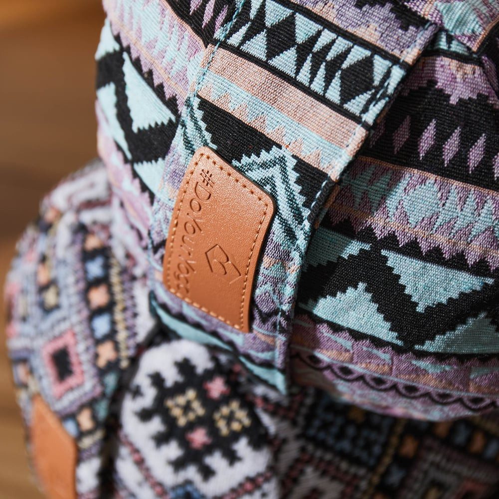 #DoYourYoga Yoga Bolster Yoga-Bolster Tarik - gefüllt mit Bio-Buchweizenschalen, Bodensitzkissen Asanas Meditation Pilates Körper Geist 68x22x22cm