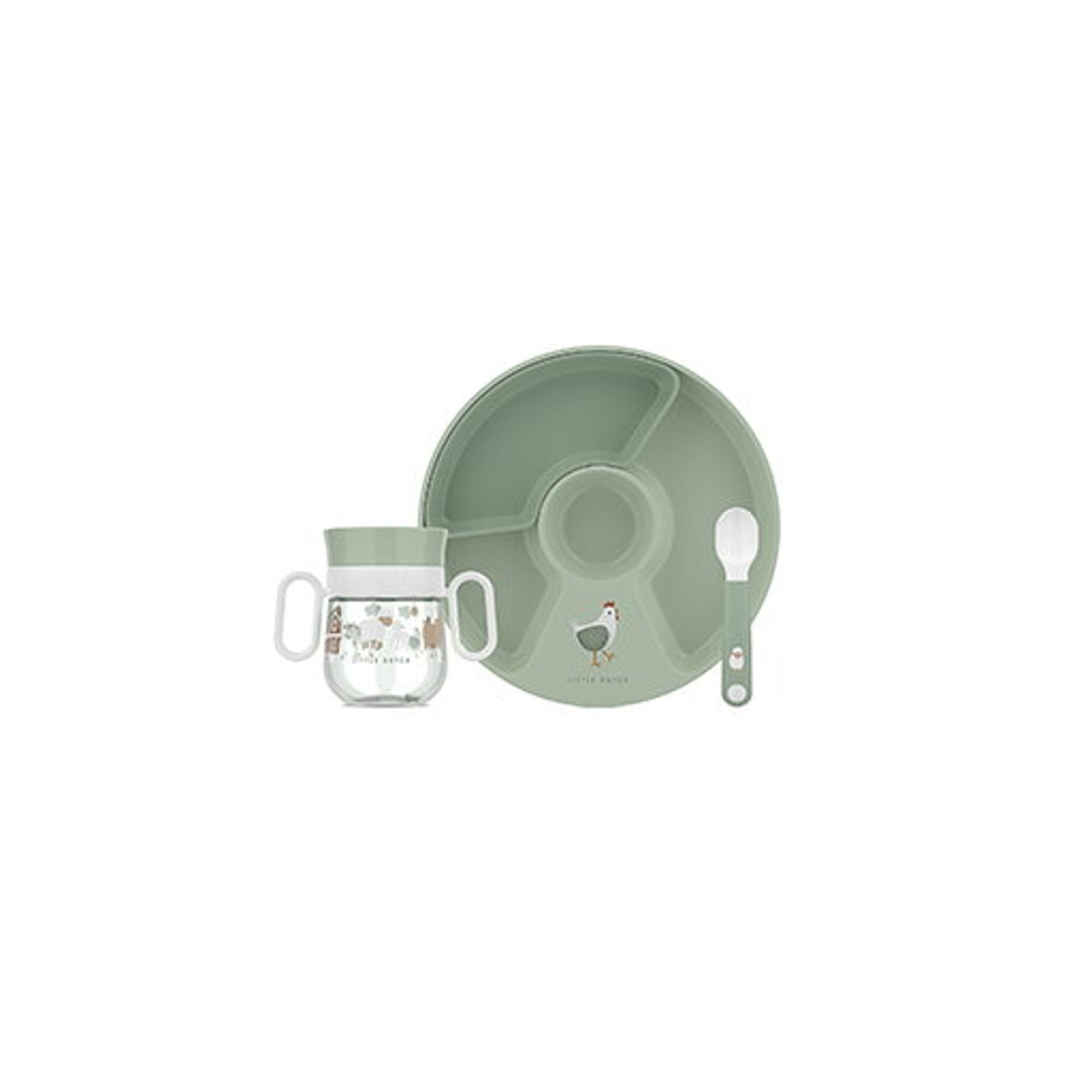 Mepal Kinderbesteck Mepal Mio Babygeschirr Set - Little Farm