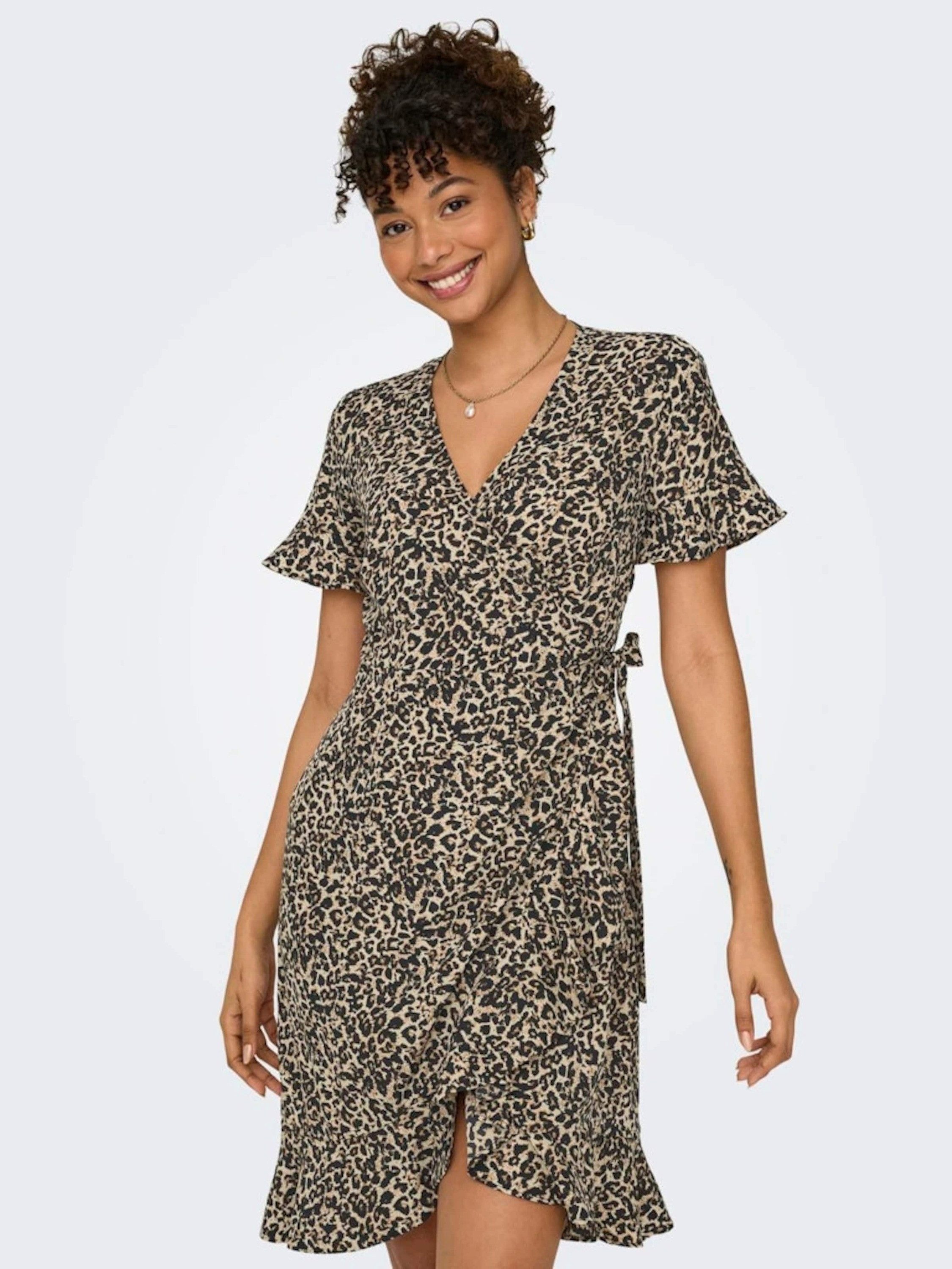 ONLY Midikleid OLIVIA (1-tlg) Wickel-Design günstig online kaufen