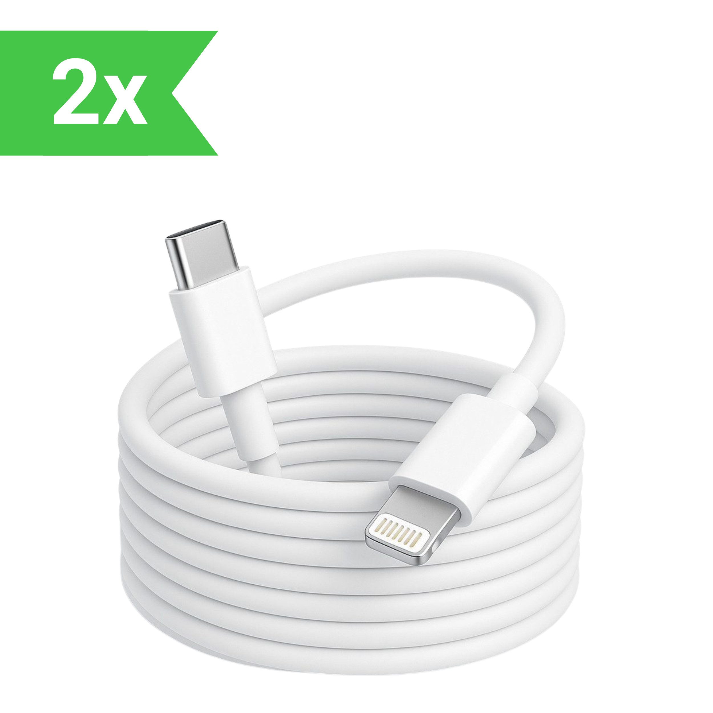 PlugUp iPhone Lightning Ladekabel USB-C für iPhone 11 12 13 14 Pro Max Plus Lightningkabel, USB-C, Lightning, USB Typ C (200 cm), Lightning Ladekabel für iPhone 8 X XS XR 11 12 13 14 Pro Max SE USB-C