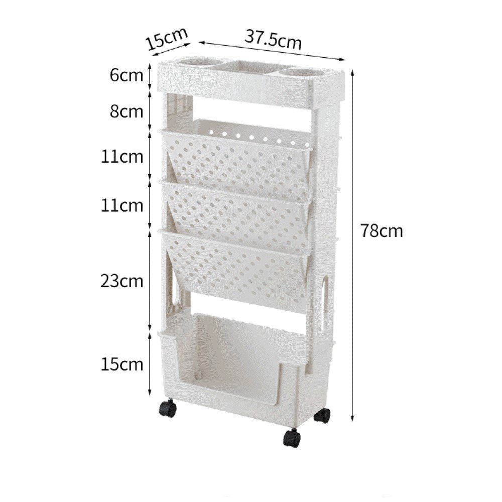 Creliv Bücherregal Rollregal, Schulanfang, Lernpartner für Arbeitzimmer, Le günstig online kaufen